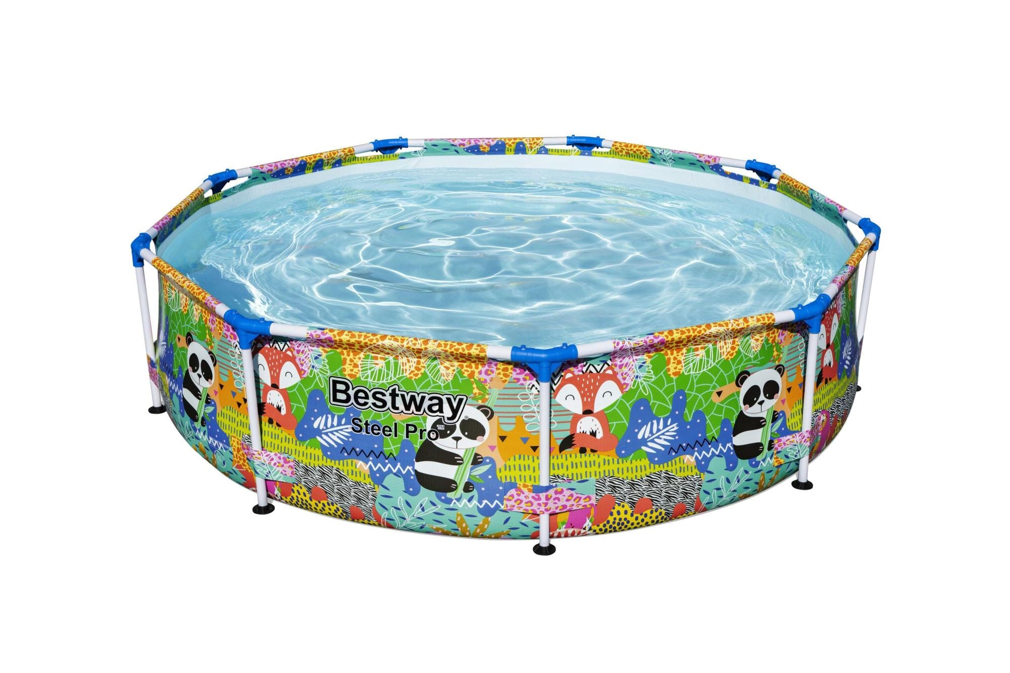 Piscine hors sol Piscine hors sol ronde Steel Pro 274 x 66 cm motif panda Bestway 1