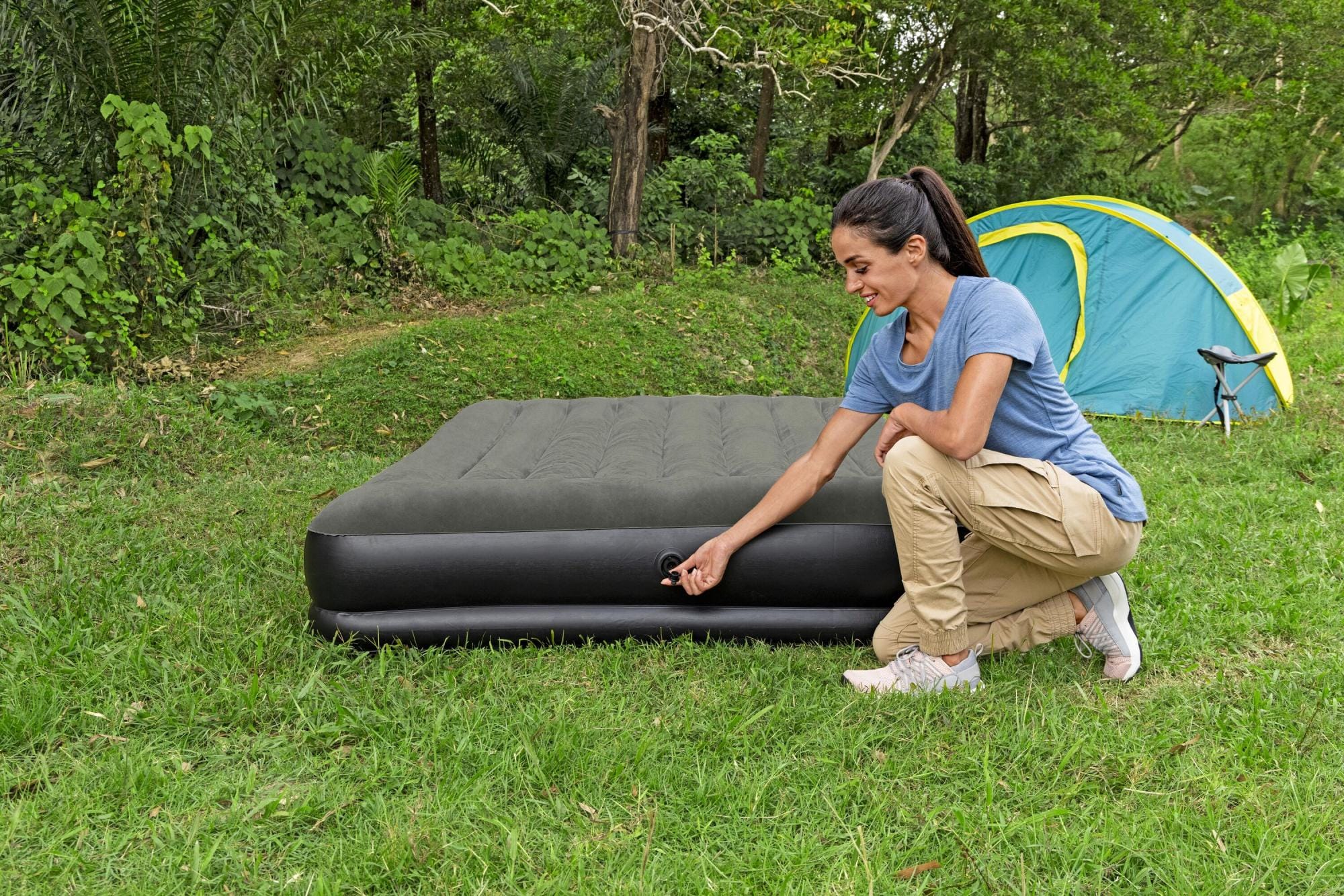 Camping et tente Matelas gonflable 2 places 203 x 152 x 36 cm Tritech Bestway 22