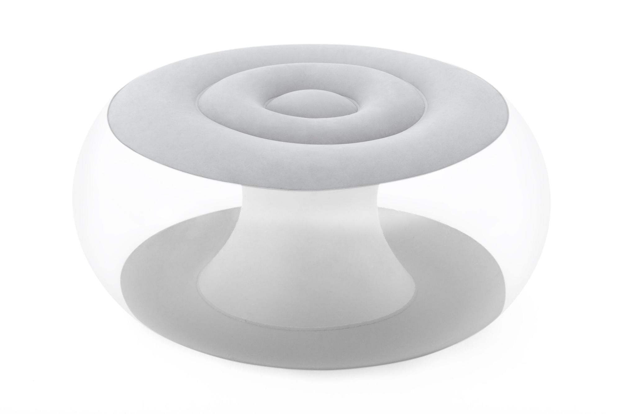 Matelas et mobilier gonflable Pouf gonflable rond avec LED multicolore 82 x 82 x 41 cm Bestway 1