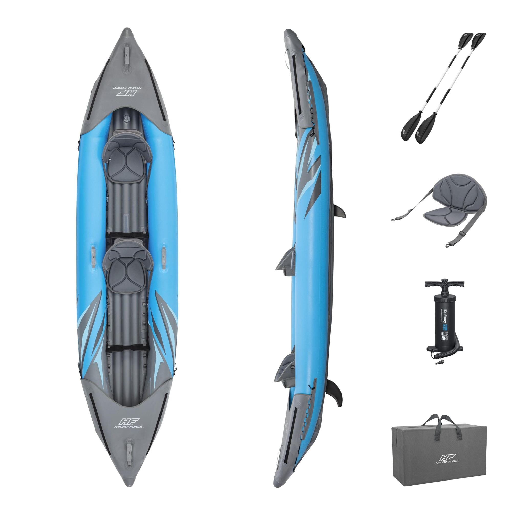 Bateaux, paddle et kayak Kayak gonflable 2 places Surge Elite™ X2 de 3,82 m Bestway 1