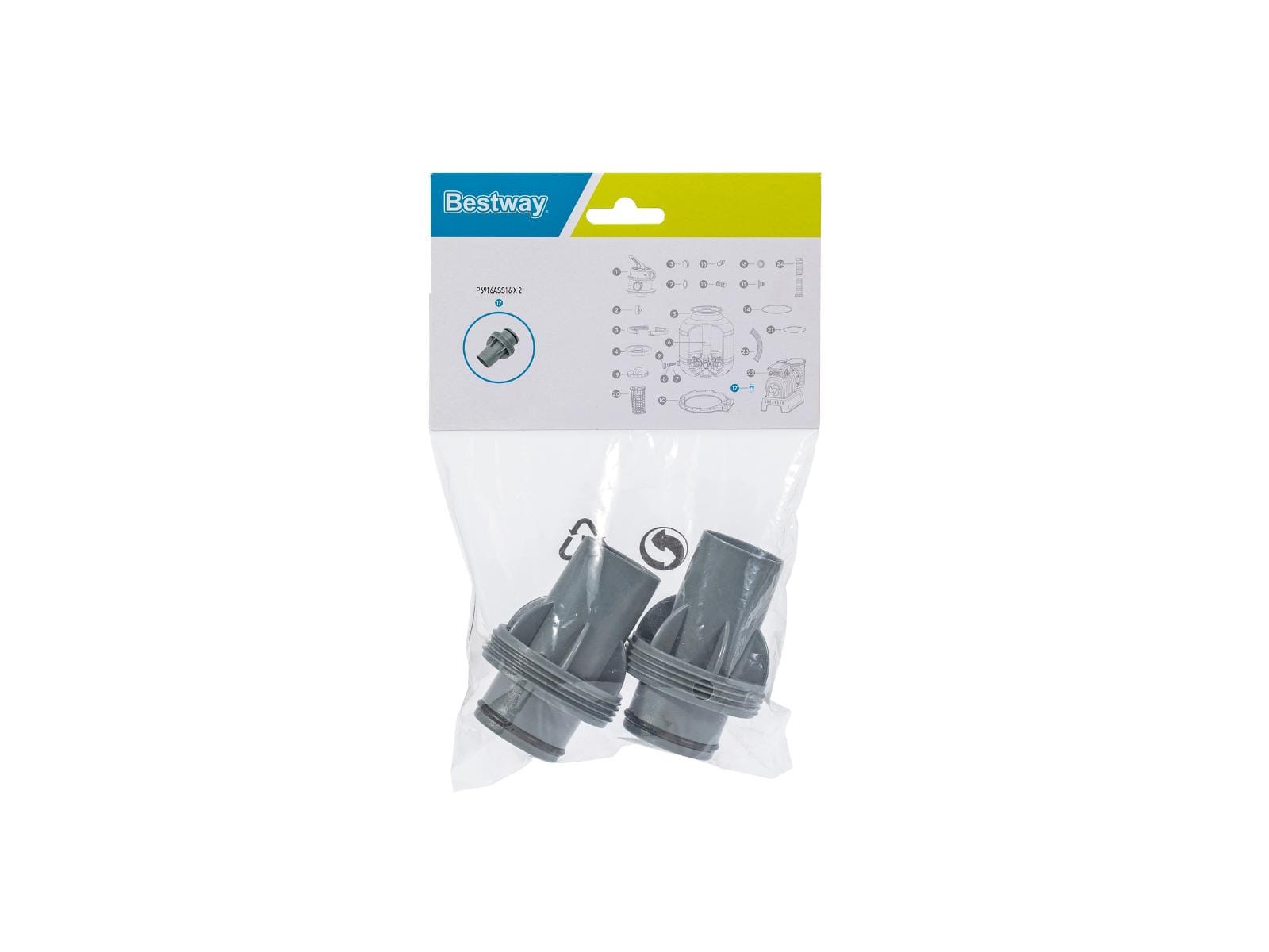 Pièces Détachées Kit Adaptateur 32 - 38 mm Bestway 1
