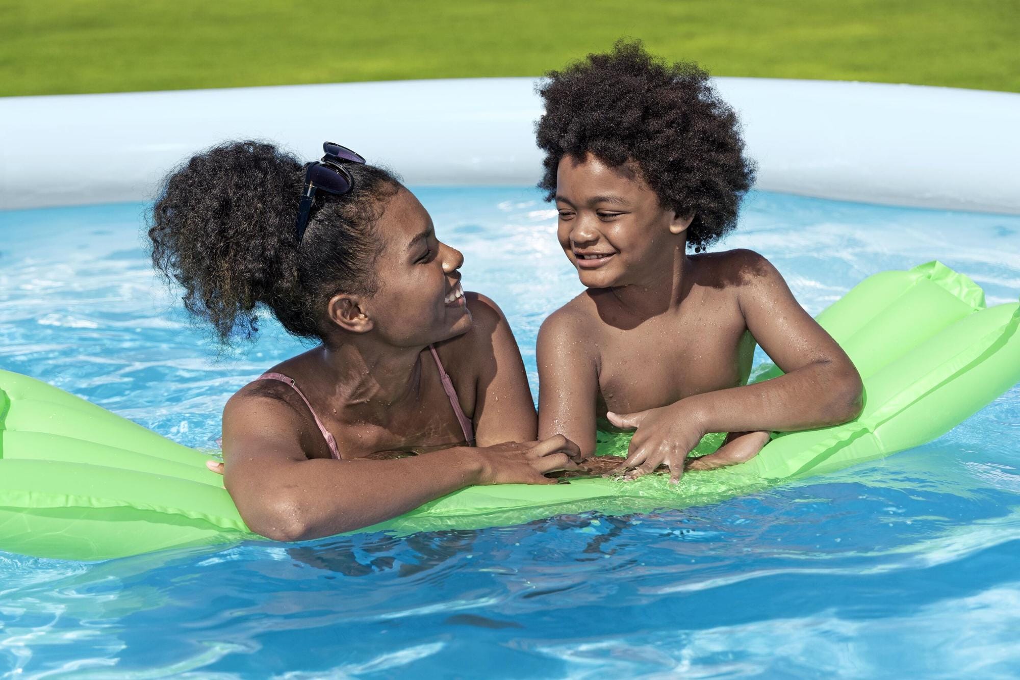 Piscine hors sol Piscine autoportante ronde 396 x 84 cm Fast Set avec pompe Bestway 1