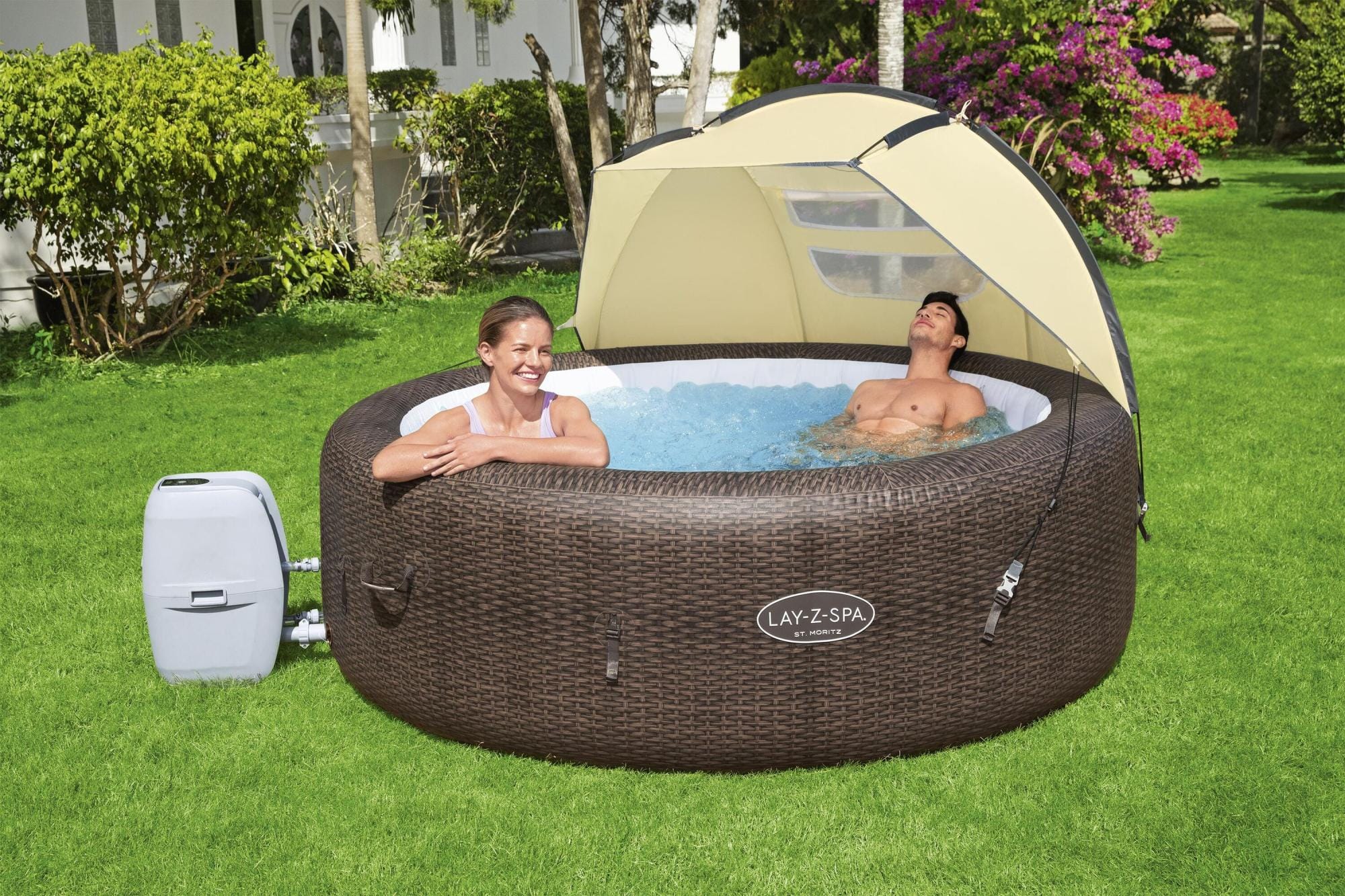 Accessoires Spa Auvent pour spa gonflable Lay-Z-Spa Bestway 1