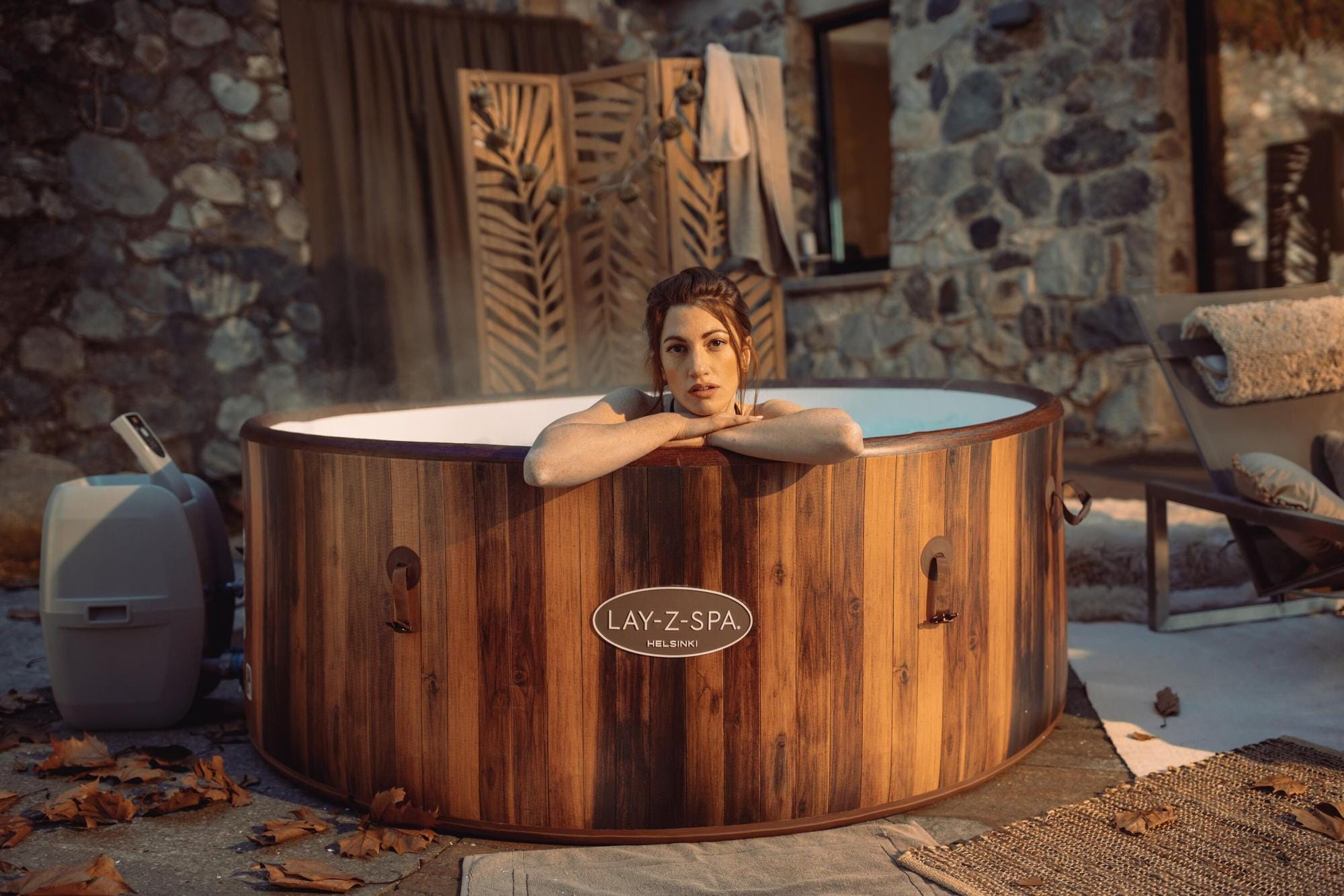 Spa Gonflable Spa gonflable rond Lay-Z-Spa® Helsinki Airjet™ 5 - 7 personnes Wifi Bestway 1