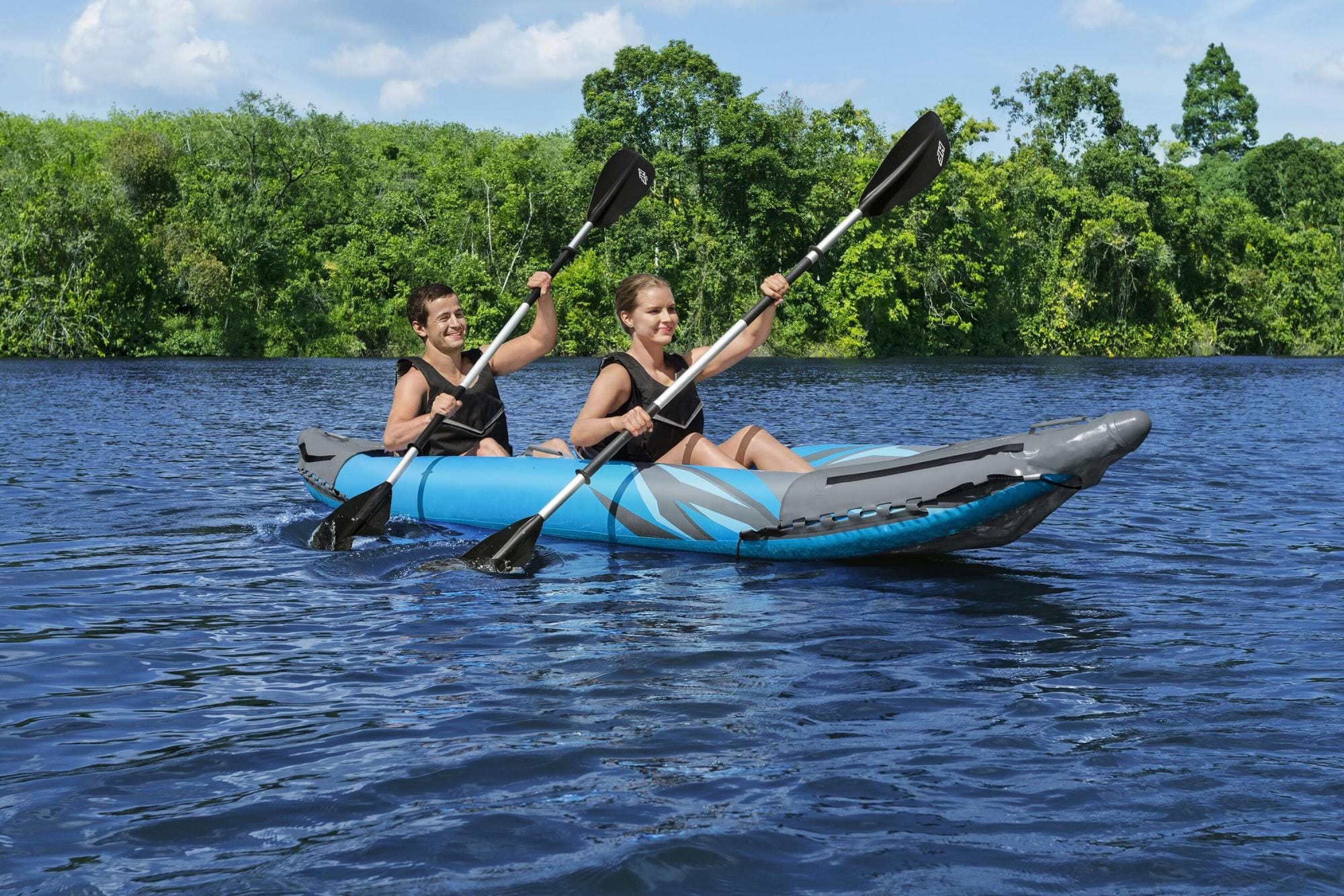 Bateaux, paddle et kayak Kayak gonflable 2 places Surge Elite™ X2 de 3,82 m Bestway 1