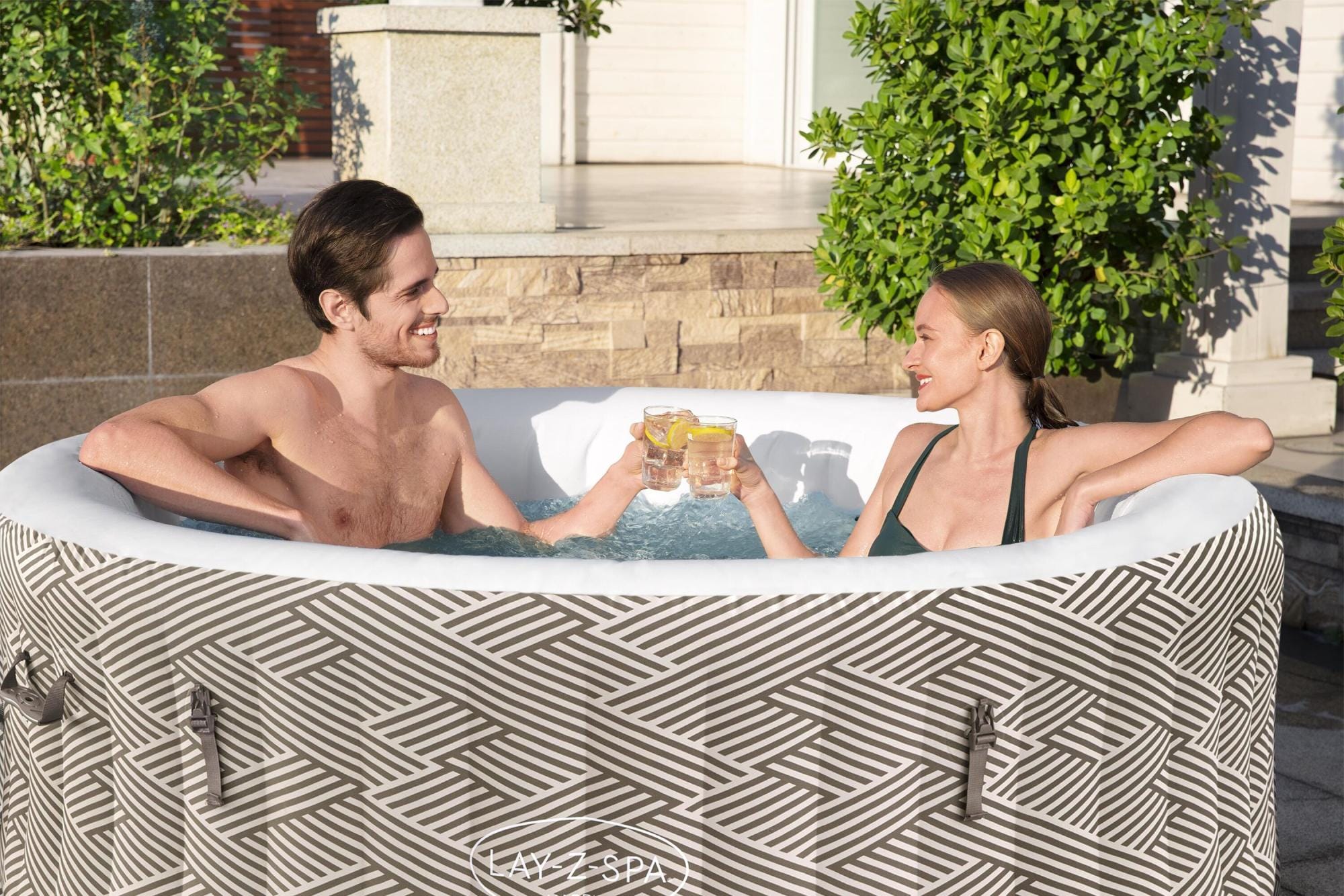 Spa Gonflable Spa gonflable rond Lay-Z-Spa Madrid Airjet 2 - 4 personnes Bestway 6