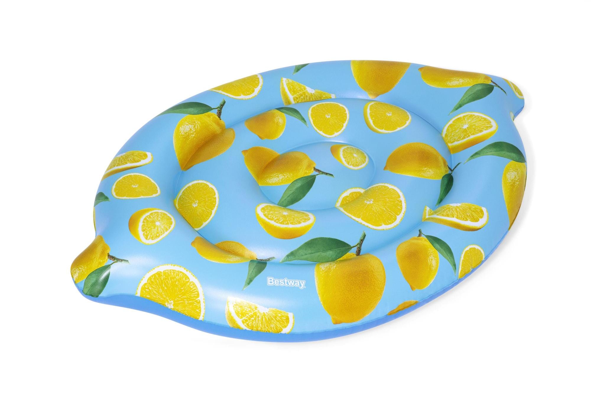 Jeux d'extérieur et trampoline Ile gonflable parfumée citron Scentsational™ Lemon 176 x 123 cm Bestway 1