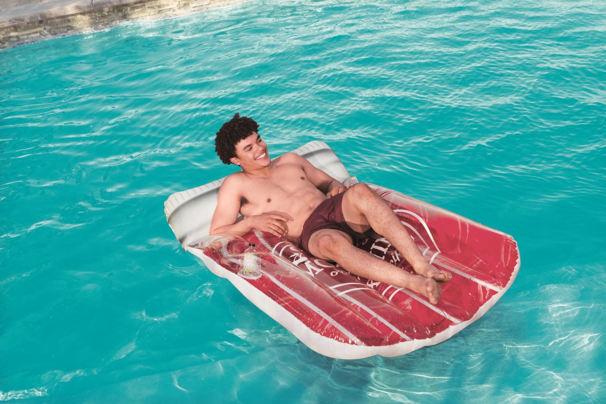 Jeux d'extérieur et trampoline Matelas gonflable plage ou piscine MoonShine 190 x 114 cm Bestway 1