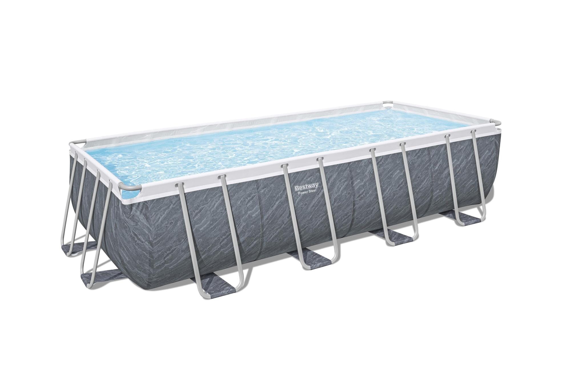 Piscine hors sol Piscine hors sol sans accessoire Power steel rectangle 549x274x122cm Bestway 1