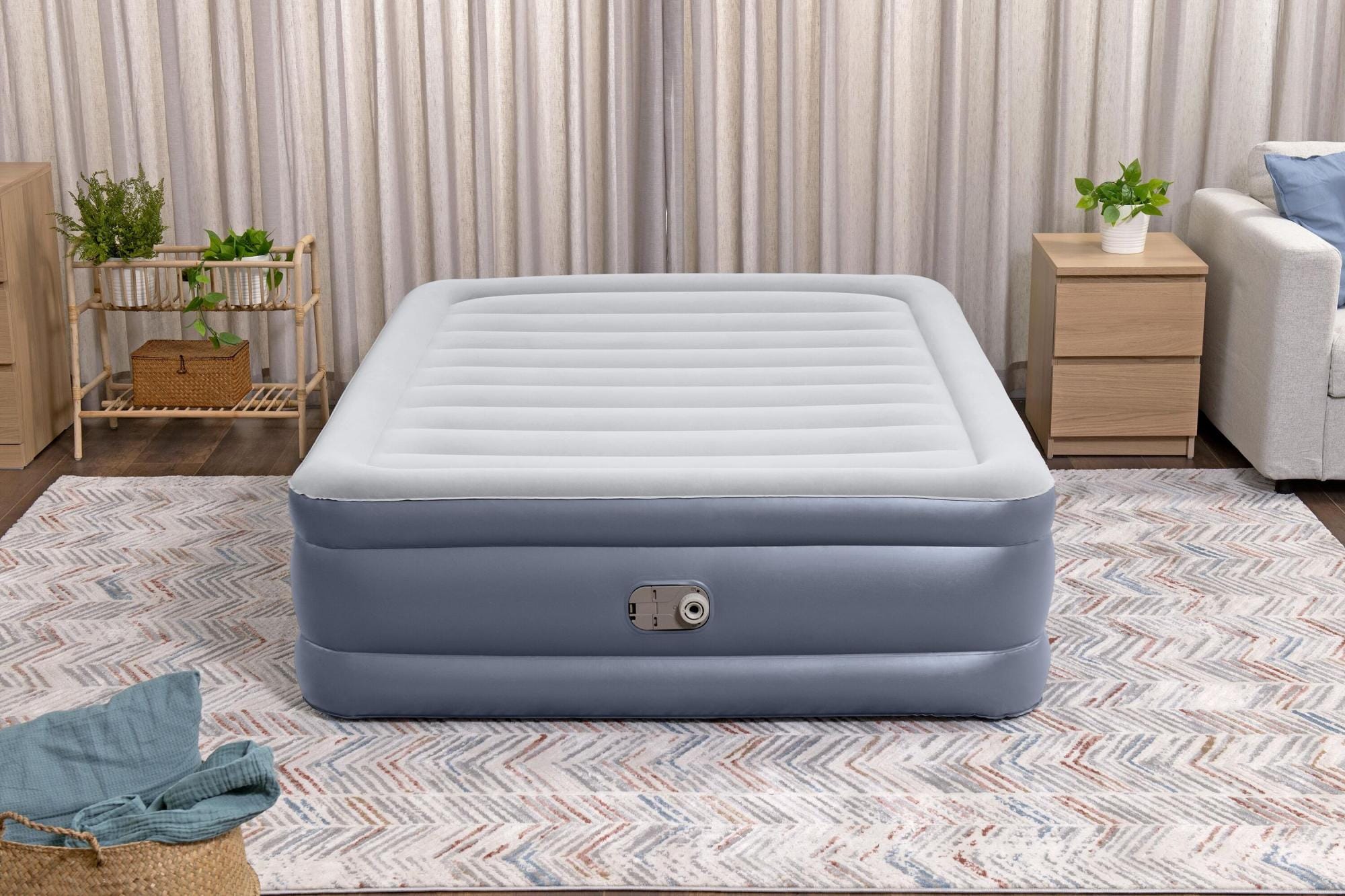 Matelas gonflables Lit gonflable 2 places 203 x 152 x 51 cm pompe électrique intégrée Bestway 4