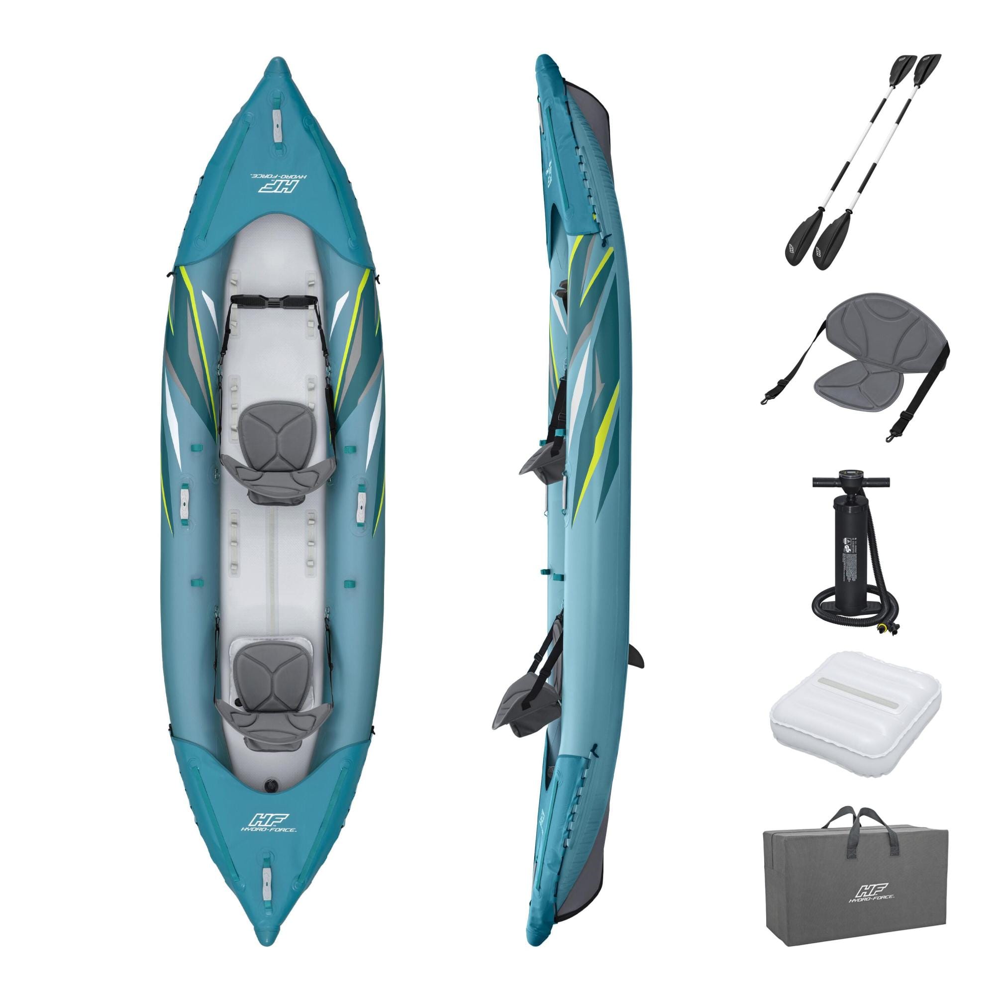 Bateaux, paddle et kayak Kayak gonflable 2 places Waypoint Elite X2 382 cm Bestway 1
