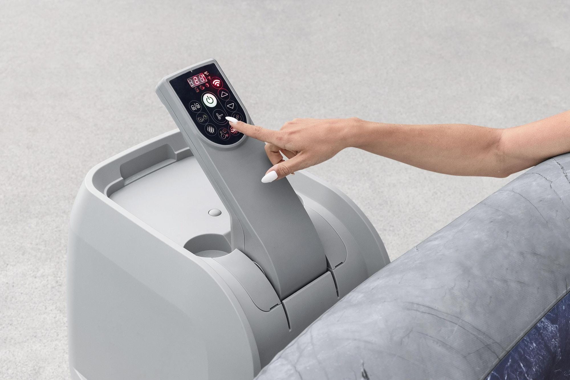 Spa Spa gonflable carré Lay-Z-Spa San Francisco HydroJet Pro 5 - 7 places Bestway 9