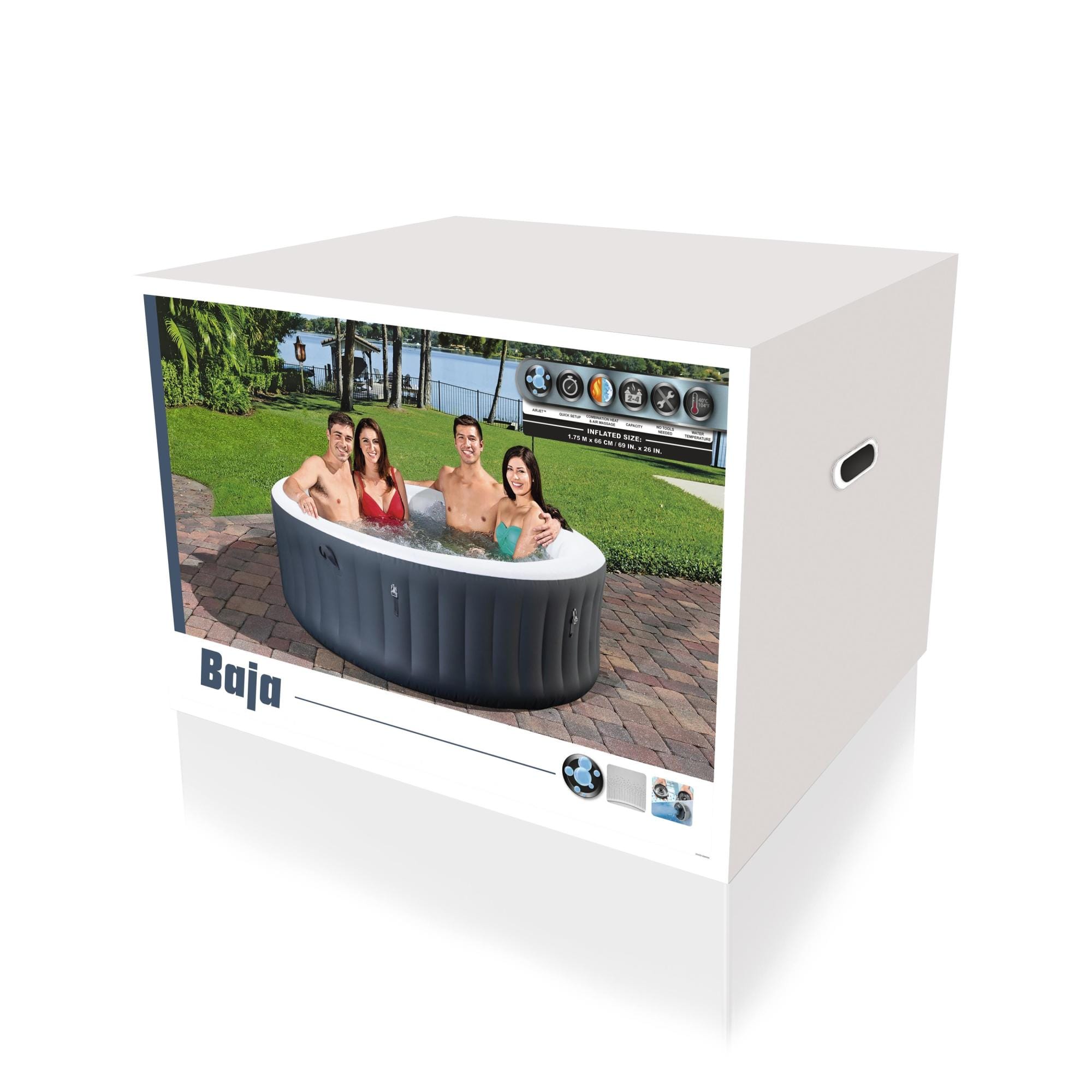 Spa Gonflable Spa gonflable rond Lay-Z-Spa Baja Airjet 2 - 4 personnes Bestway 10