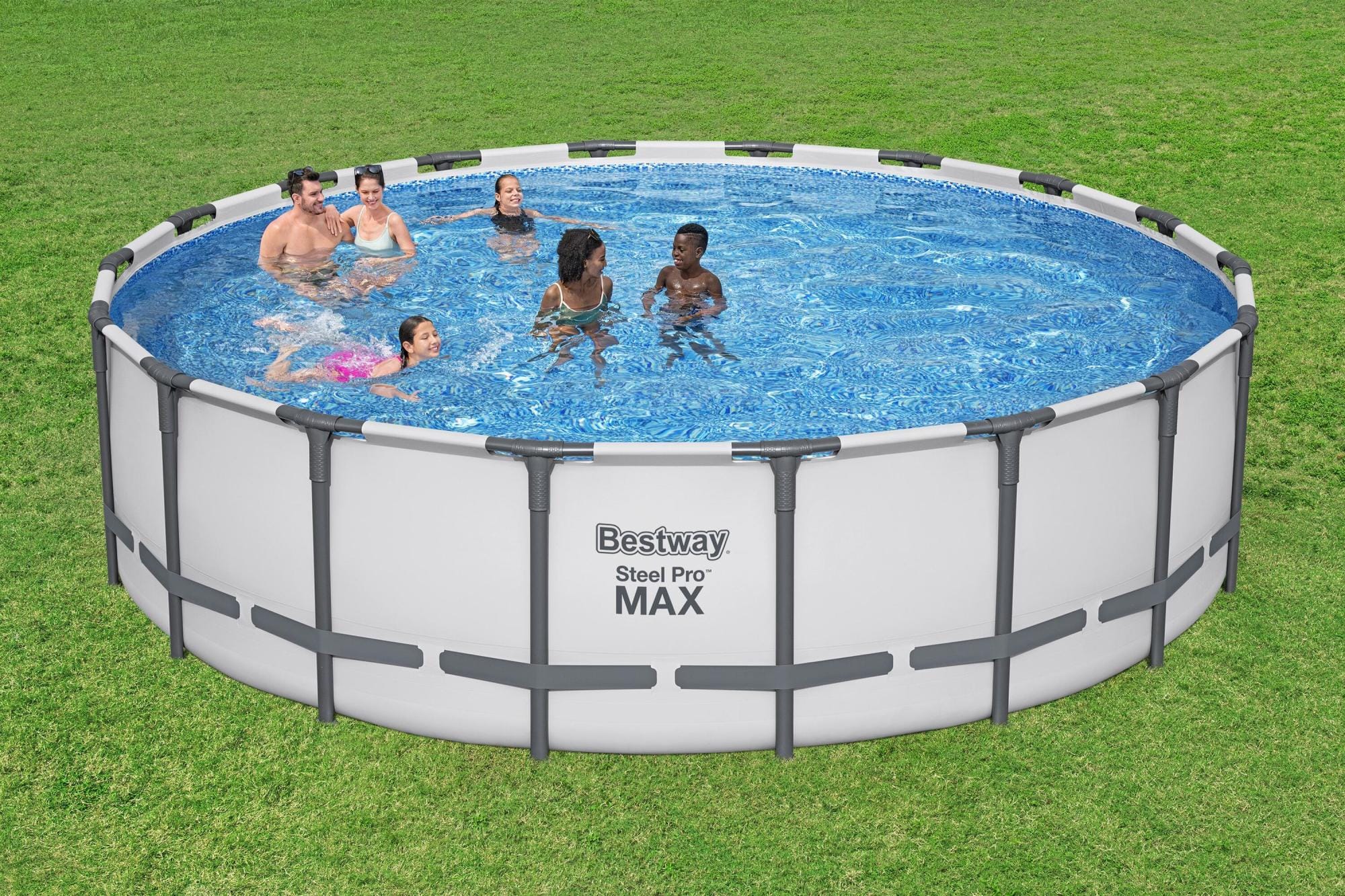 Piscine hors sol Piscine hors sol ronde Steel Pro Max 549 x 132 cm Bestway 1