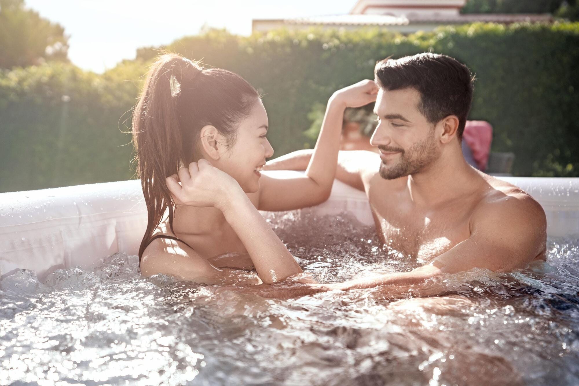Spa Gonflable Spa gonflable carré Lay-Z-Spa Ibiza Airjet 4 - 6 personnes Bestway 12