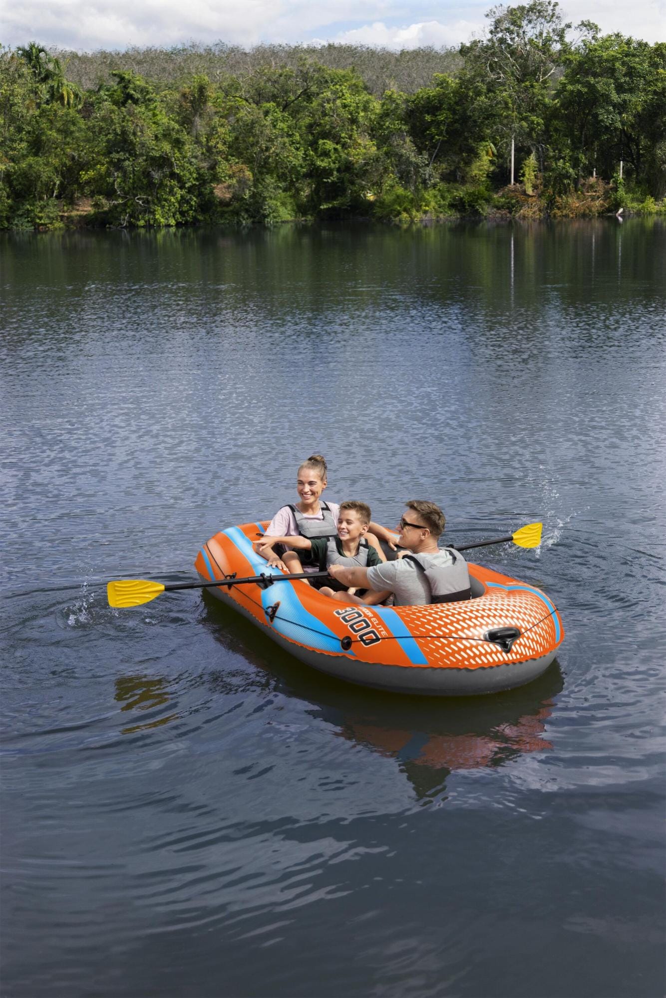 Bateaux, paddle et kayak Bateau gonflable Kondor Elite 3000 246 x 122 cm Bestway 1
