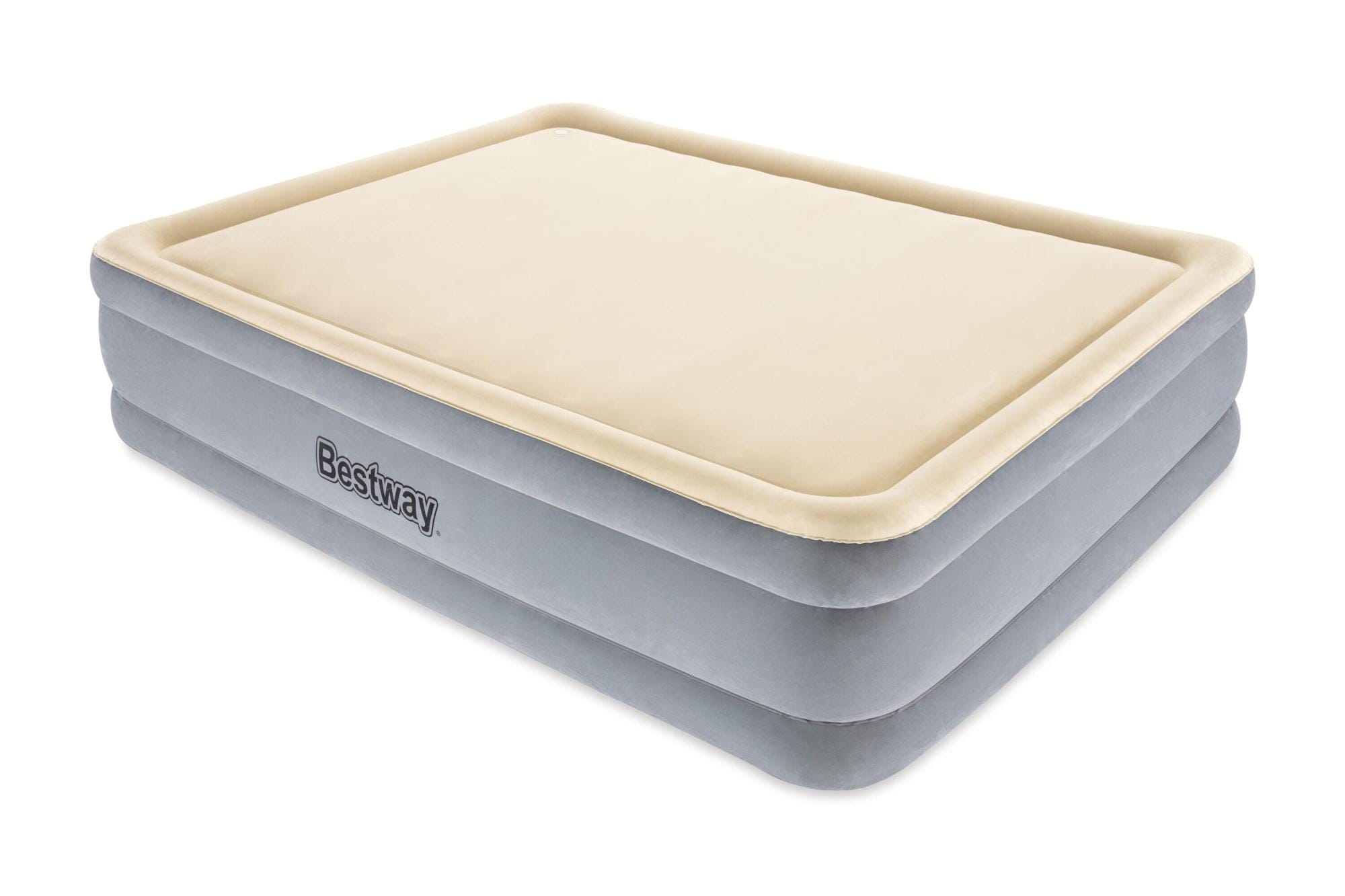 Matelas gonflables Lit gonflable 2 places 203x152x46 cm avec pompe électrique intégrée gris Bestway 1