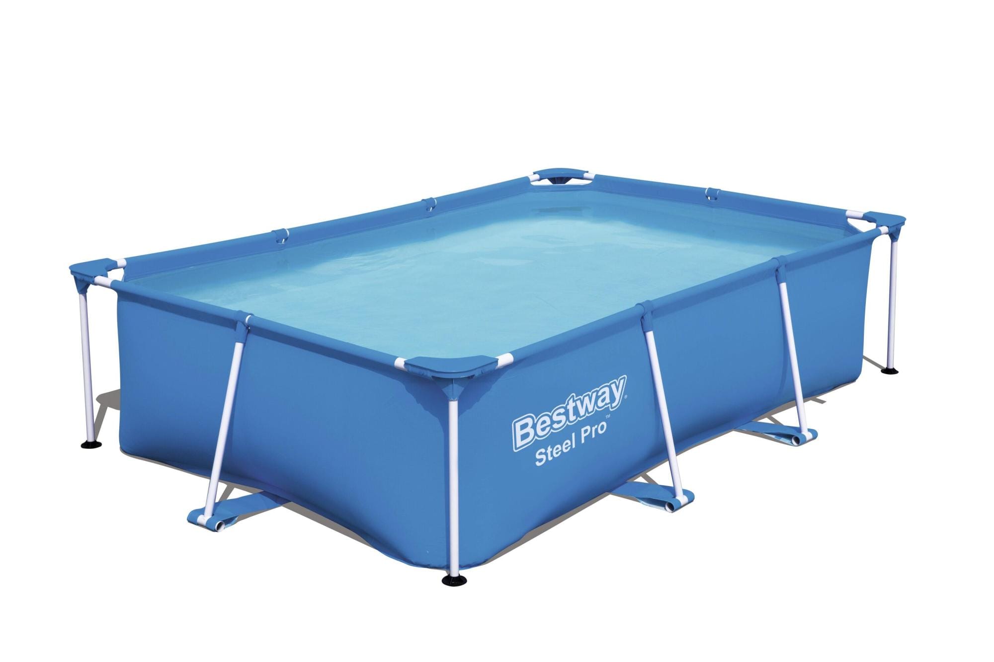 Piscine hors sol Piscine hors sol rectangle Steel Pro 259 x 170 x 61 cm bleu clair Bestway 1