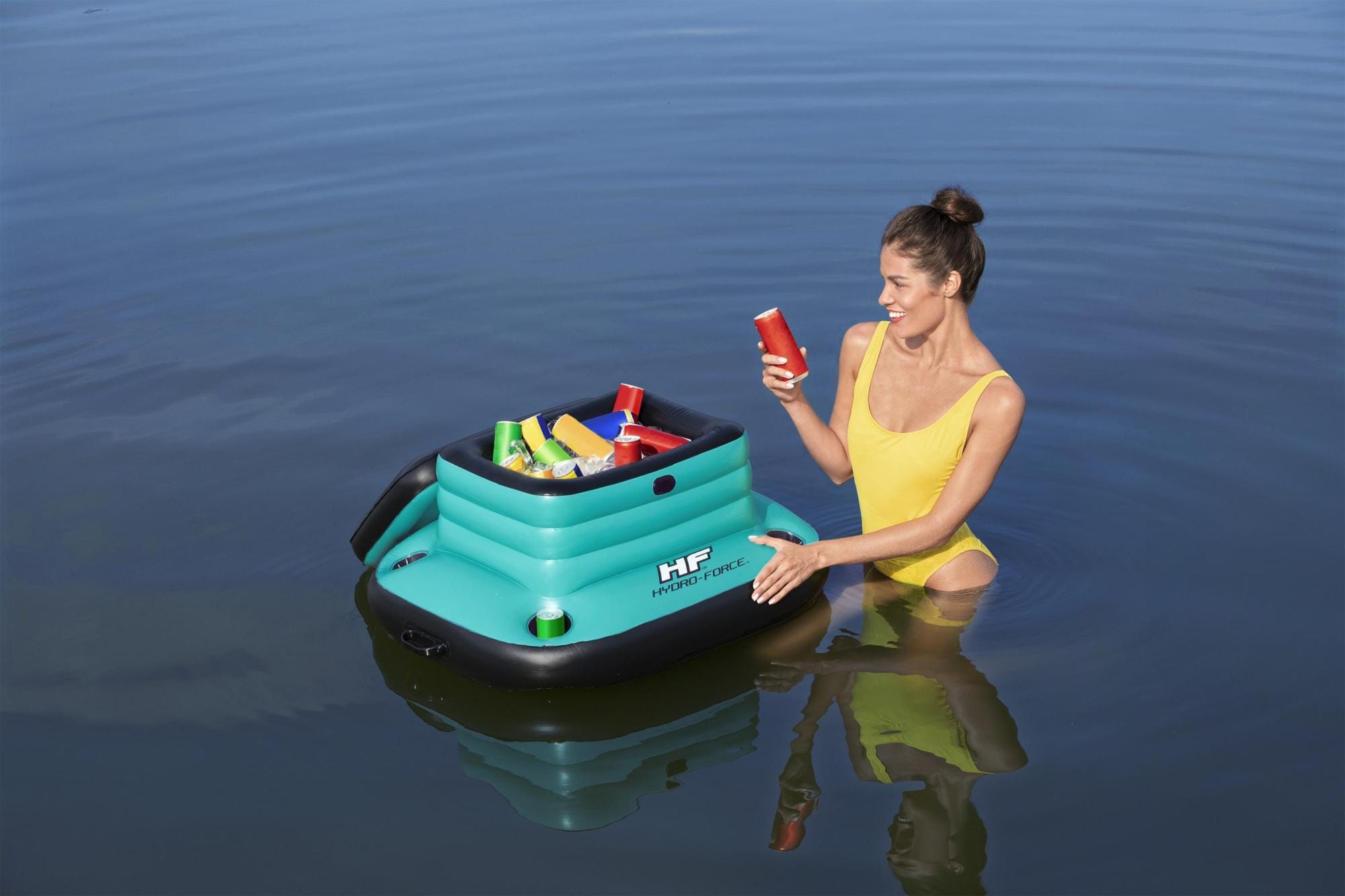Camping et tente Glacière gonflable flottante isotherme 37.5 L Bestway 5