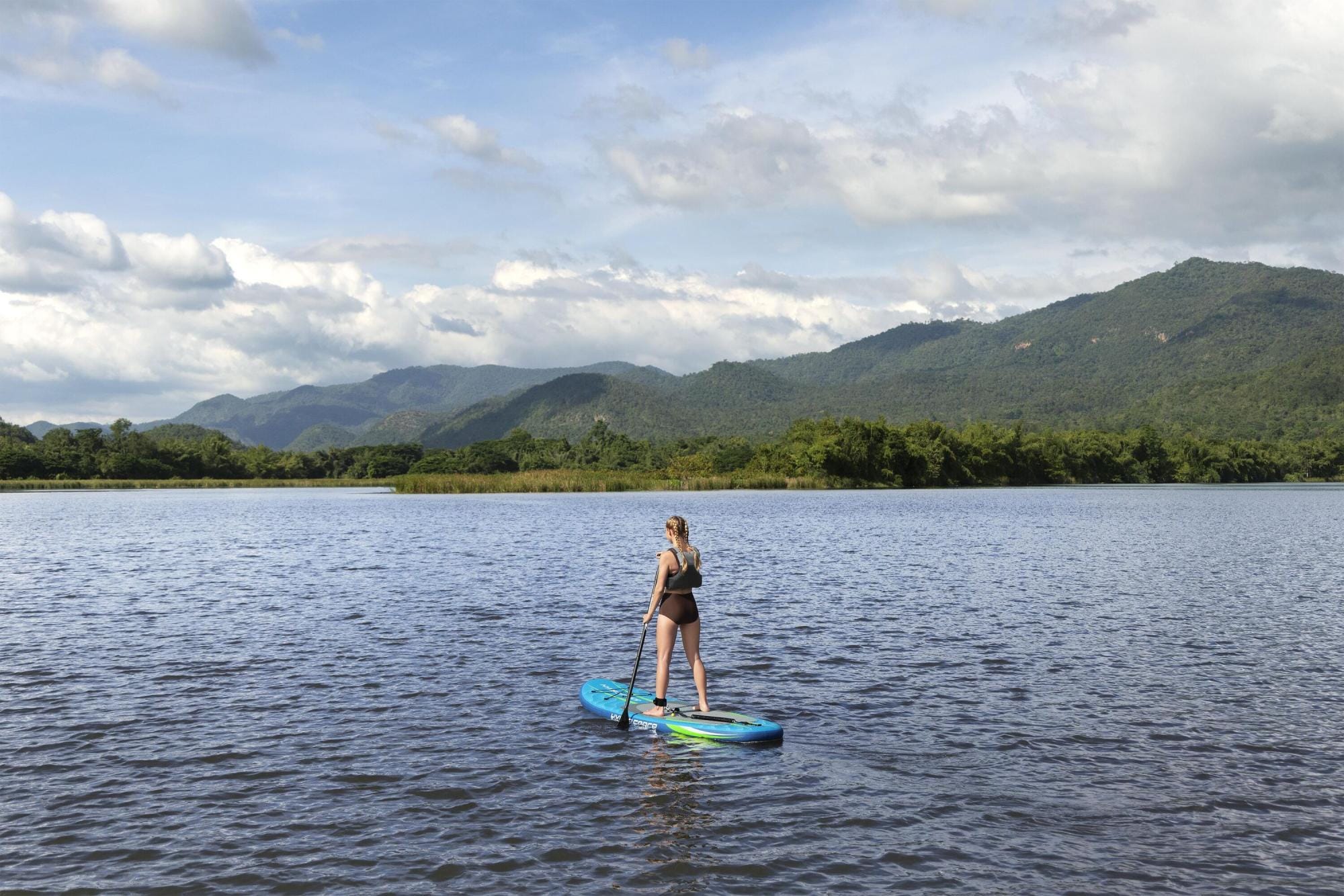 Bateaux, paddle et kayak Paddle gonflable Aqua Journey 274 cm Bestway 1