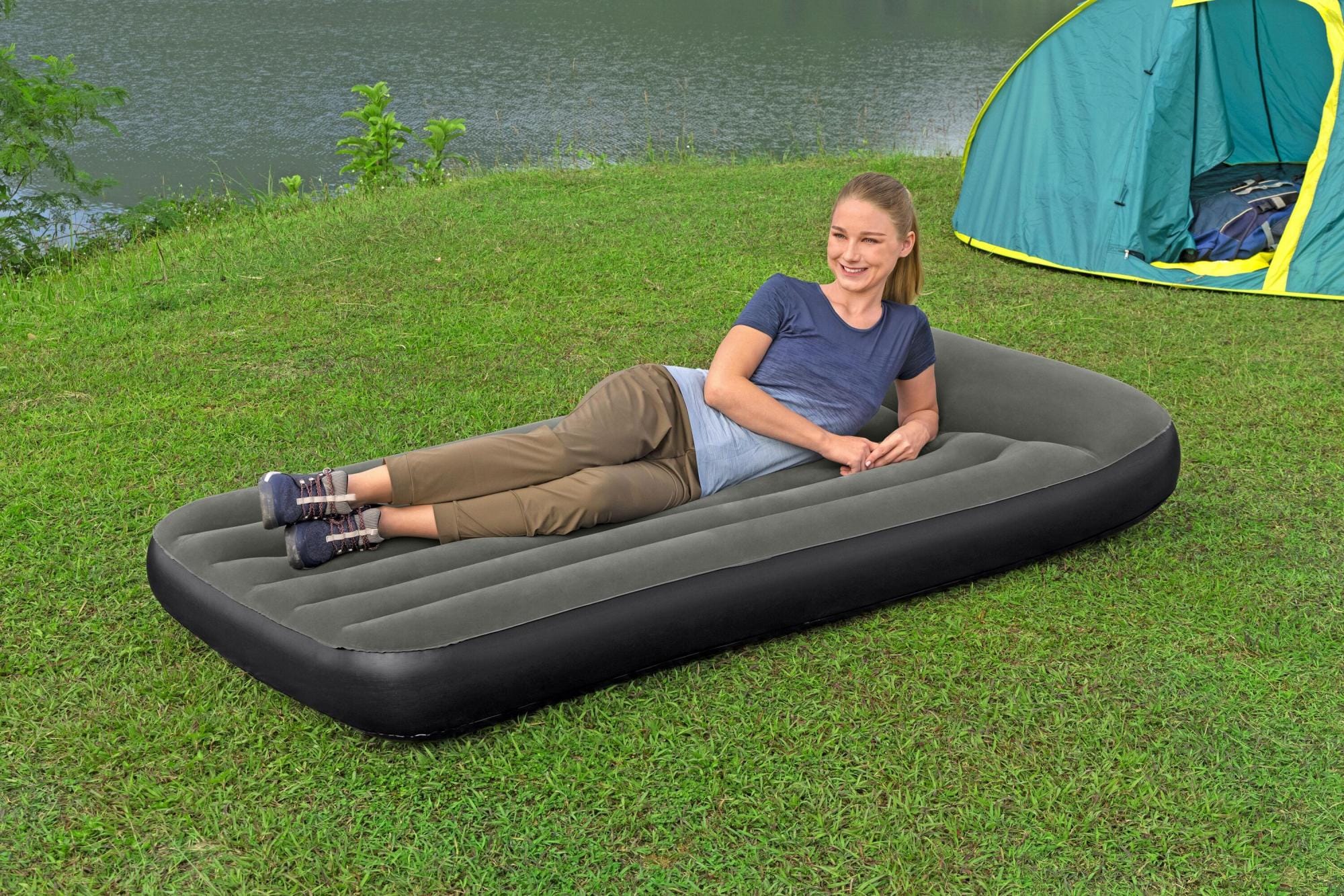 Camping et tente Matelas gonflable camping 1 place 188 x 99 x 30 cm Bestway 18