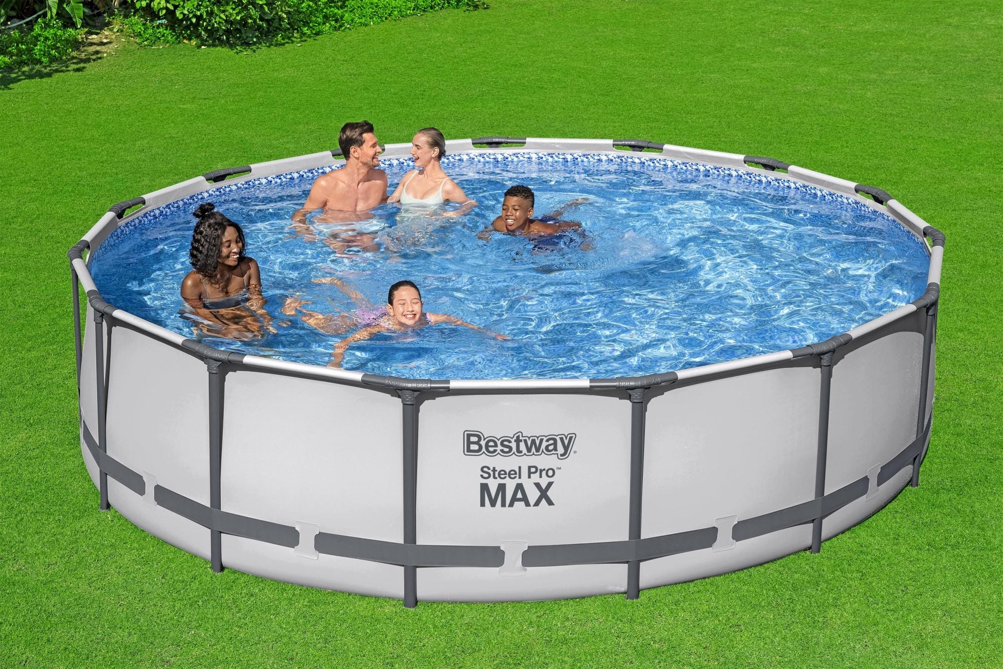 Piscine hors sol Piscine hors sol ronde Steel Pro Max 457 x 107 cm Bestway 1