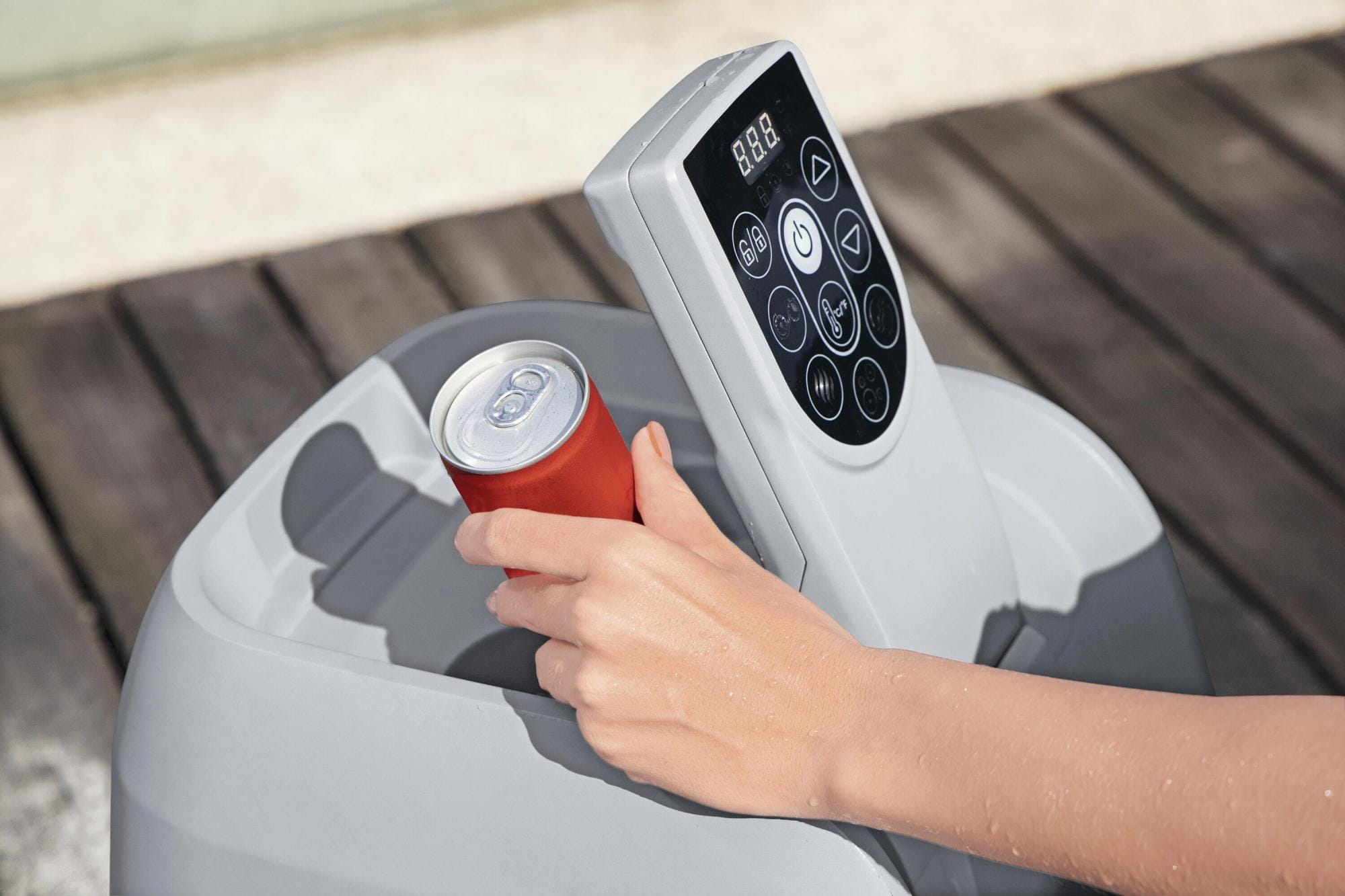 Spa Gonflable Spa gonflable carré Lay-Z-Spa Ibiza Airjet 4 - 6 personnes Bestway 9
