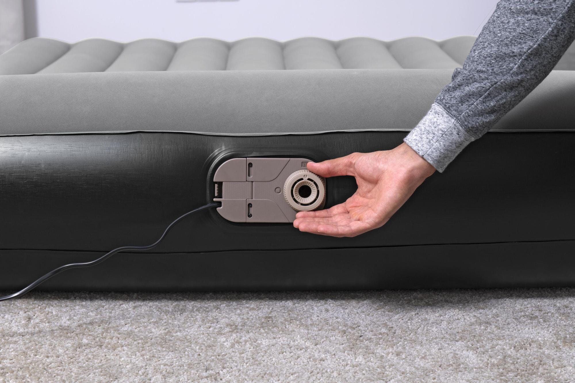 Matelas gonflables Matelas gonflable 2 places 203 x 152 x 30 cm pompe électrique intégrée Bestway 8