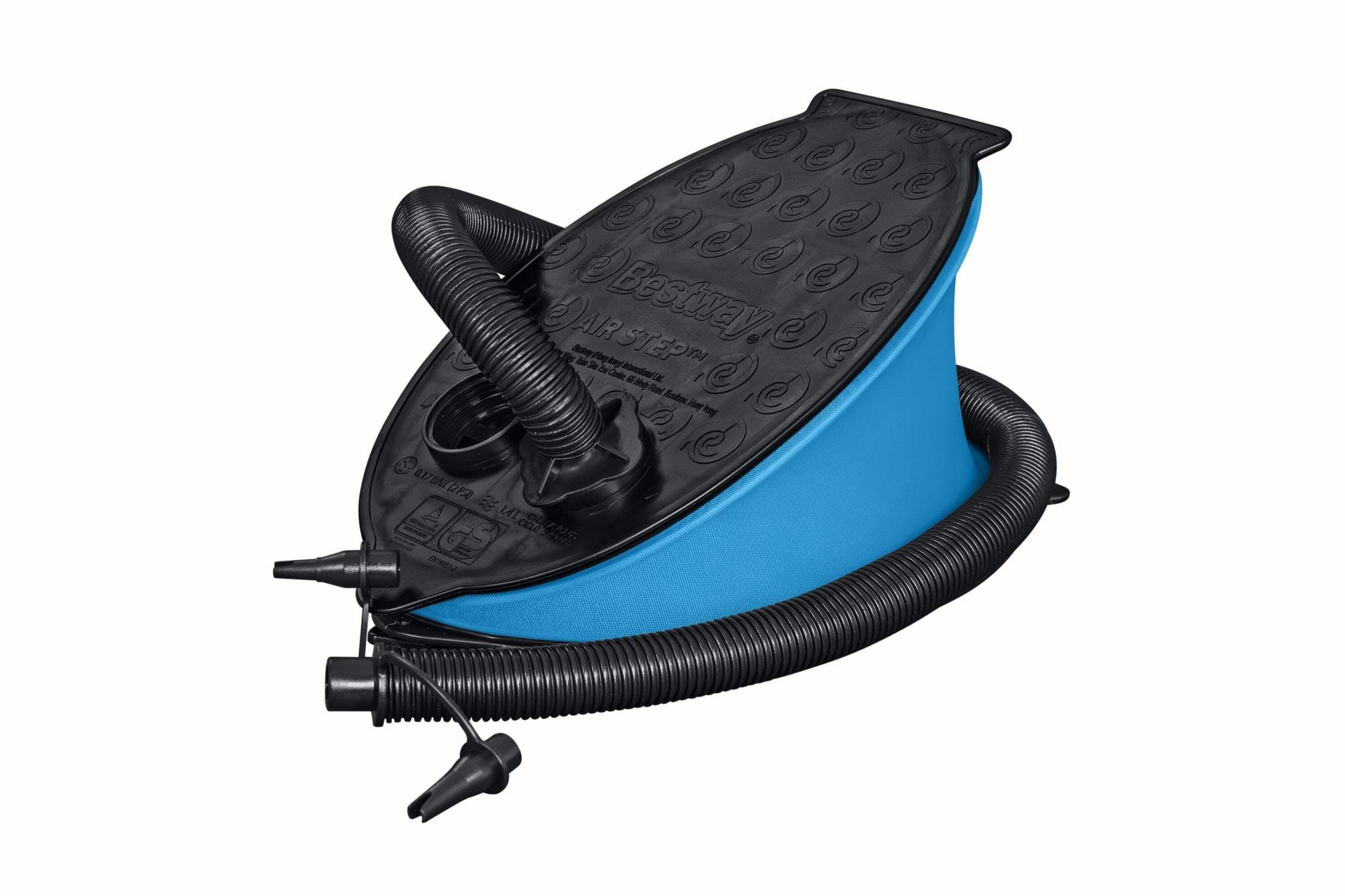 Pompe de gonflage Pompe à pied 1,4L/cycle, 3 embouts, idéale matelas et bouées gonflables Bestway 1