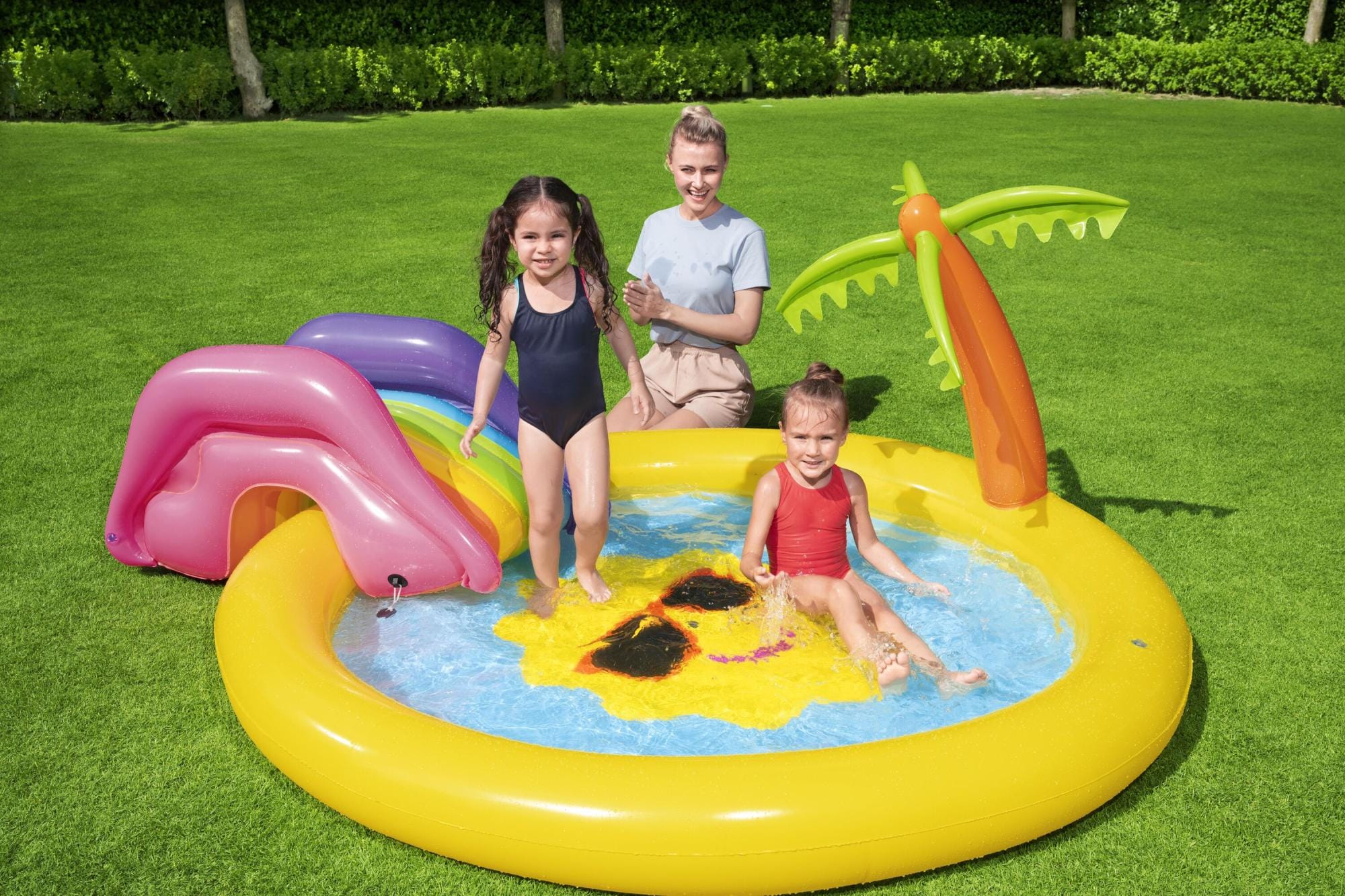 Jeux d'extérieur et trampoline Aire de jeux pataugeoire Sunnyland Bestway 1