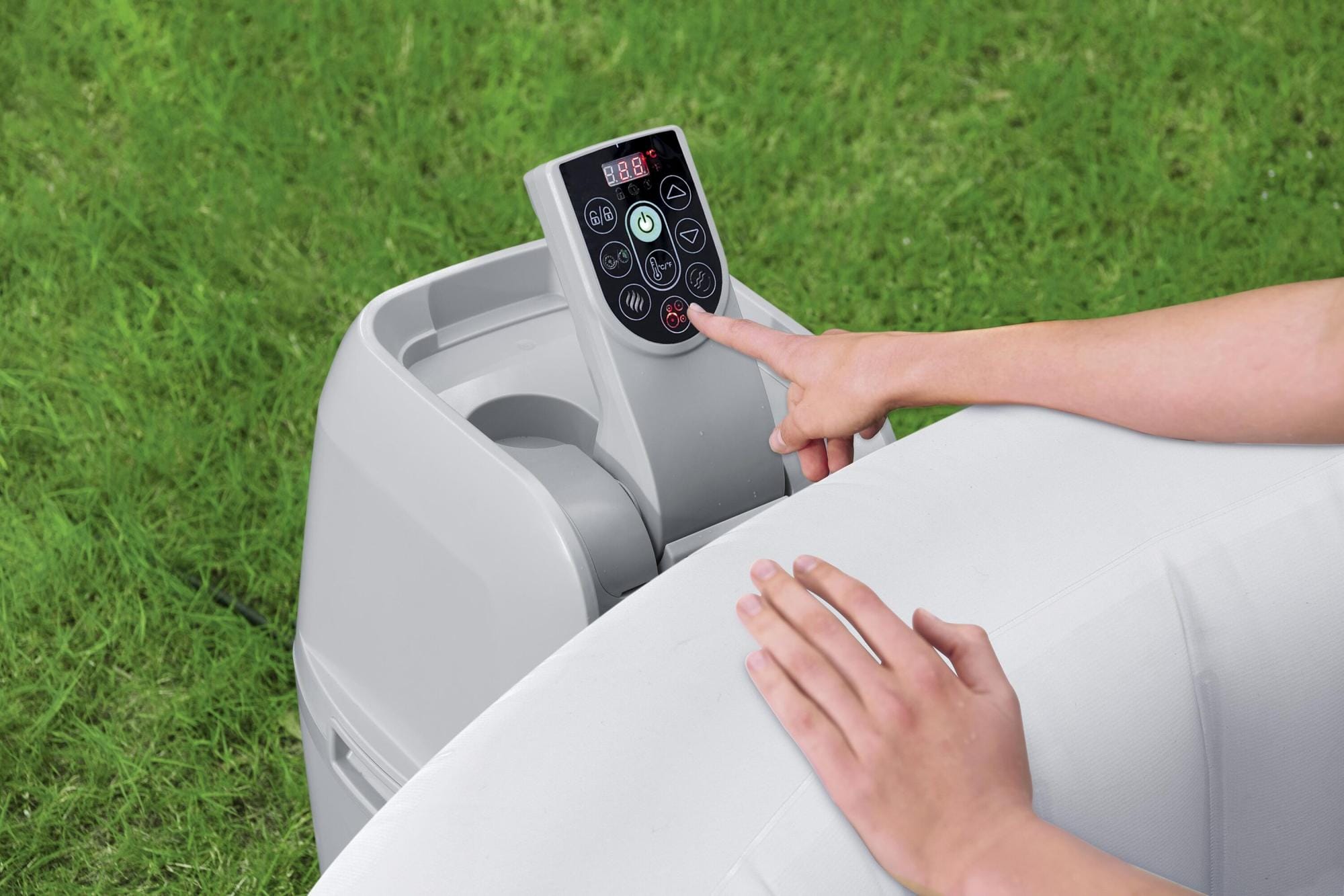 Spa Gonflable Spa gonflable rond Lay-Z-Spa Aruba Airjet 2 - 3 personnes Bestway 12