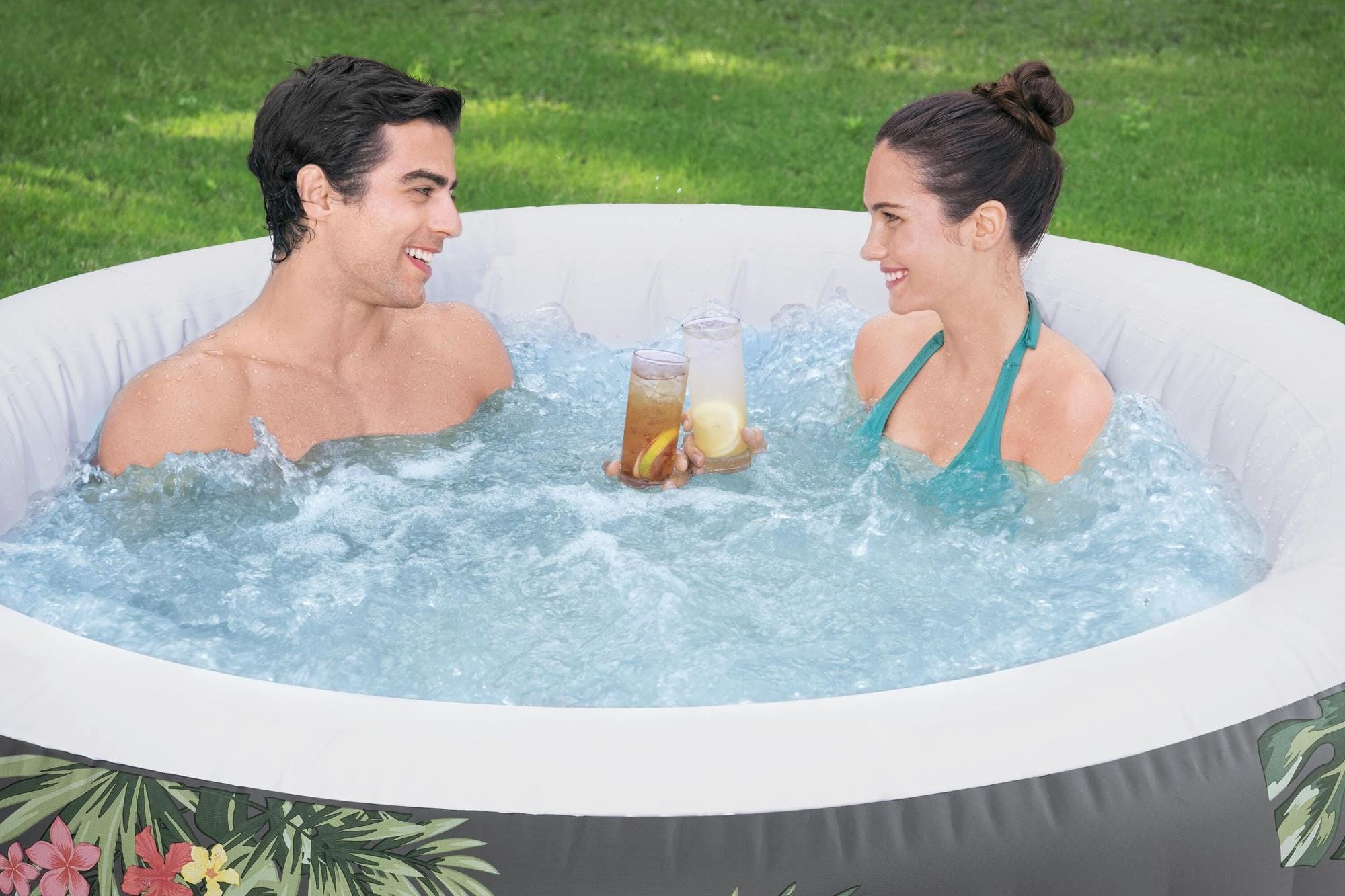 Spa Gonflable Spa gonflable rond Lay-Z-Spa Aruba Airjet 2 - 3 personnes Bestway 7