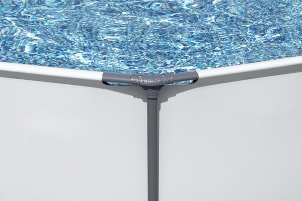 Piscines hors sol Piscine hors sol sans accessoire steel Pro max ronde 366x366x100 cm Bestway 5