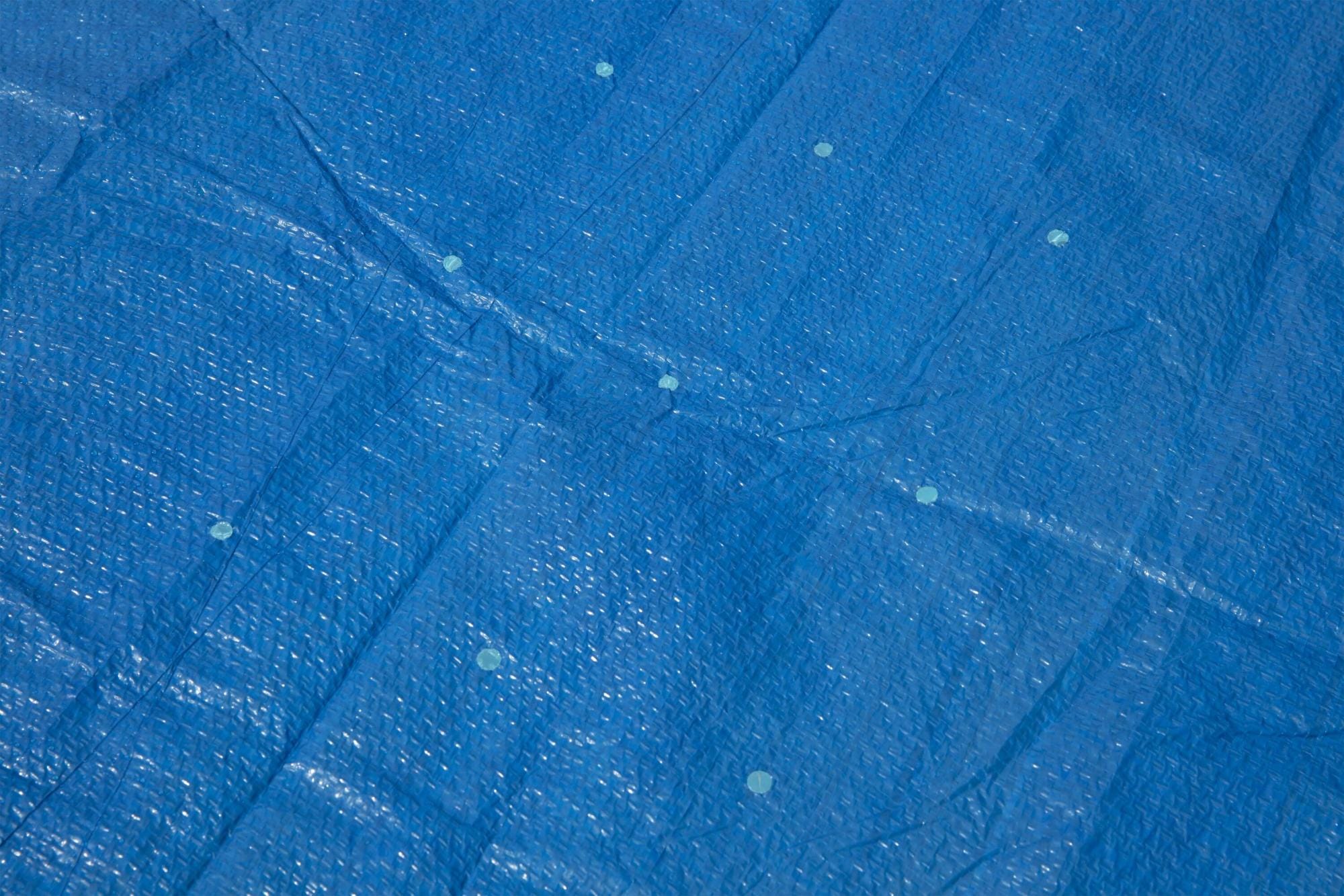 Accessoires Piscine Bâche 4 saisons rectangle 304x205cm pour piscine Steel Pro 300x201cm Bestway 5
