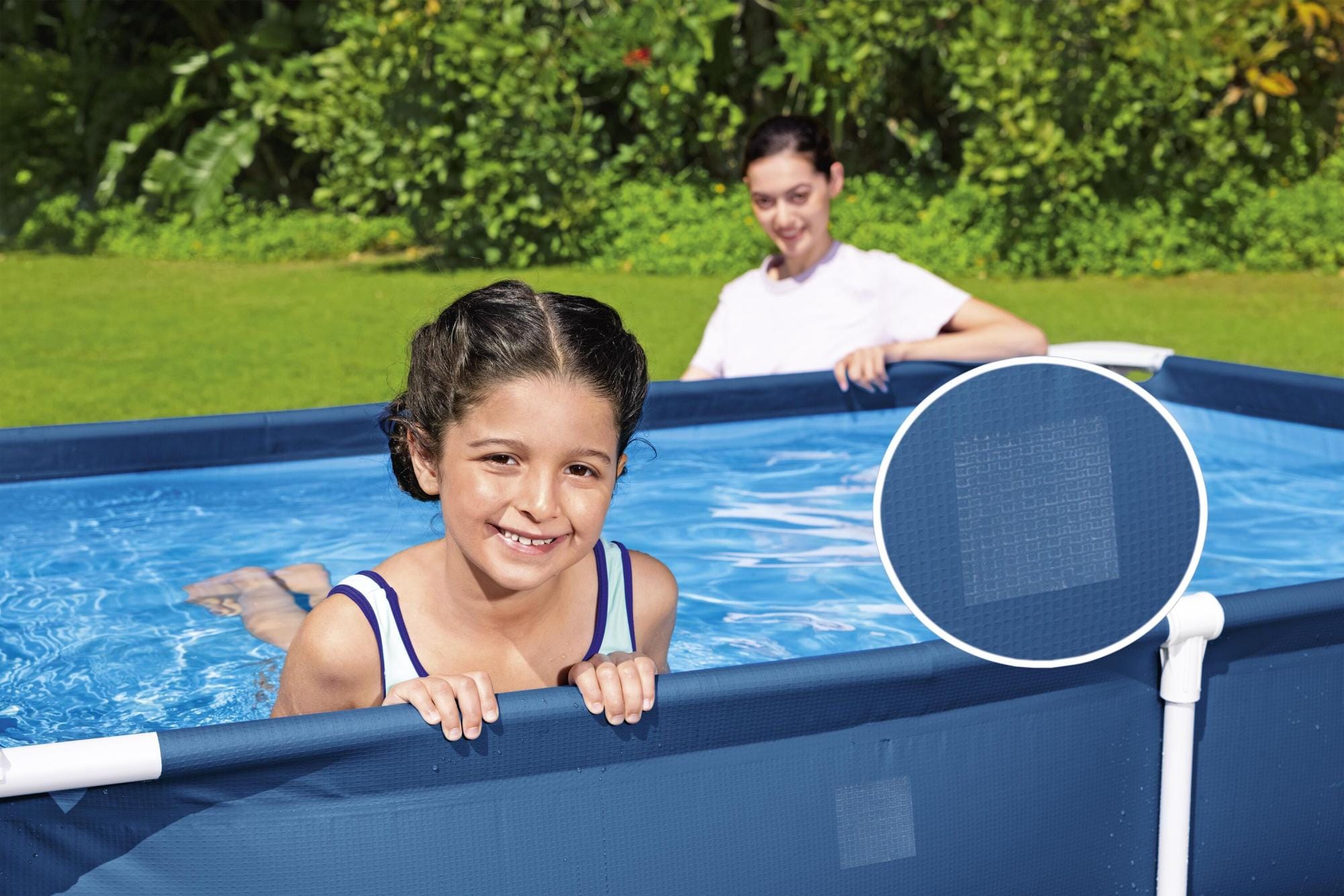 Accessoires Piscine  Lot de 10 rustines de réparation étanches adhésives Bestway 1