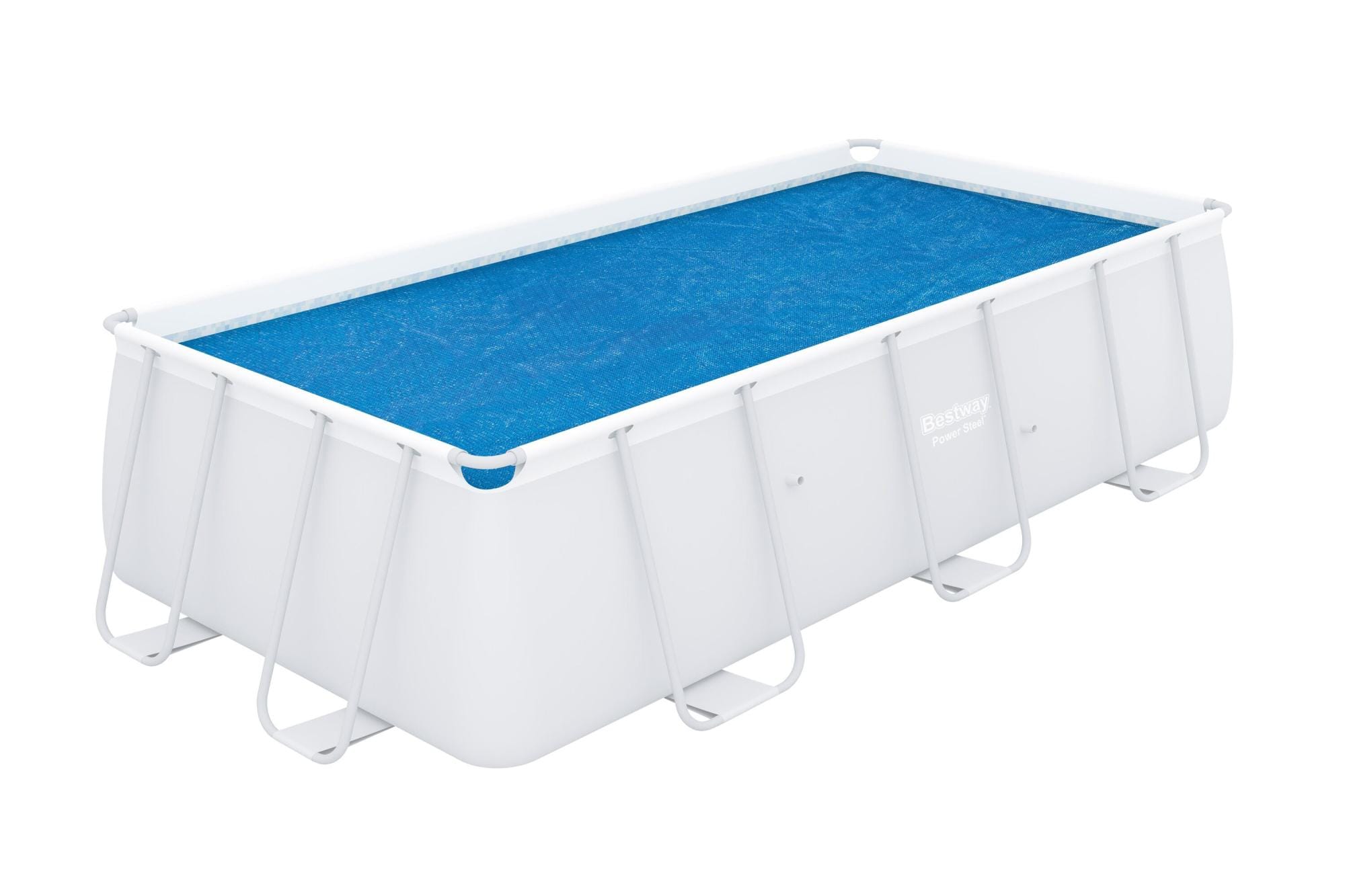 Accessoires Piscine Bâche à bulles rectangle 380x180cm pour piscine 404x201cm ou 412x201cm Bestway 1