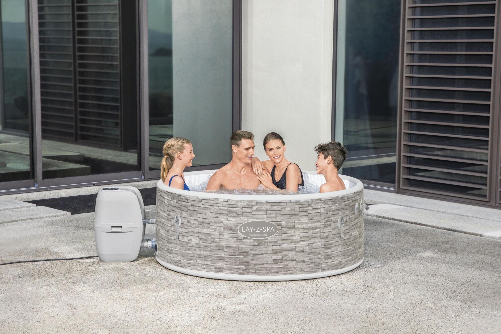 Spa Gonflable Spa gonflable rond Lay-Z-Spa Vancouver Airjet Plus 3 - 5 personnes Bestway 1