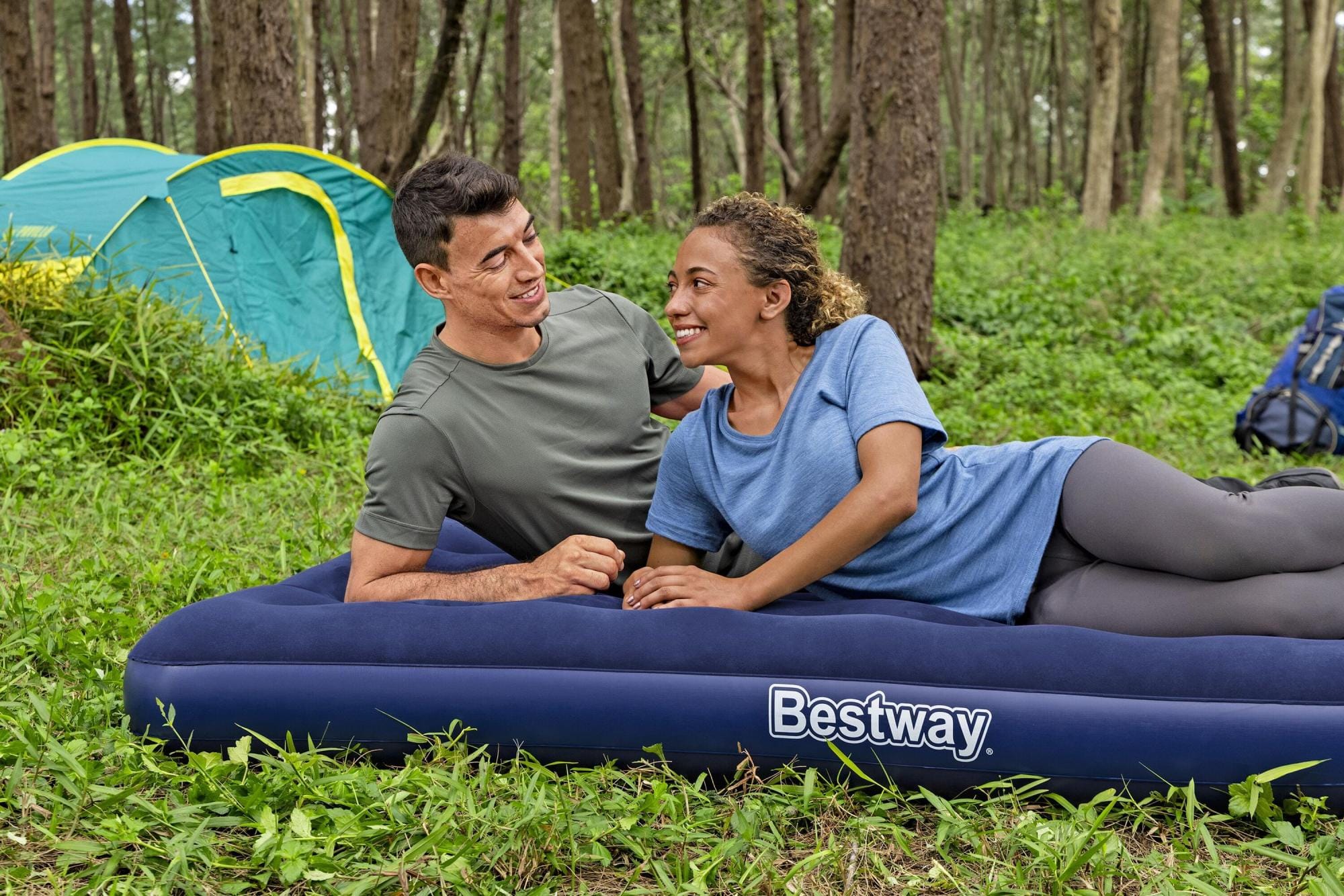 Camping et tente Matelas gonflable de camping 2 places 191x137x22 cm Bestway 14