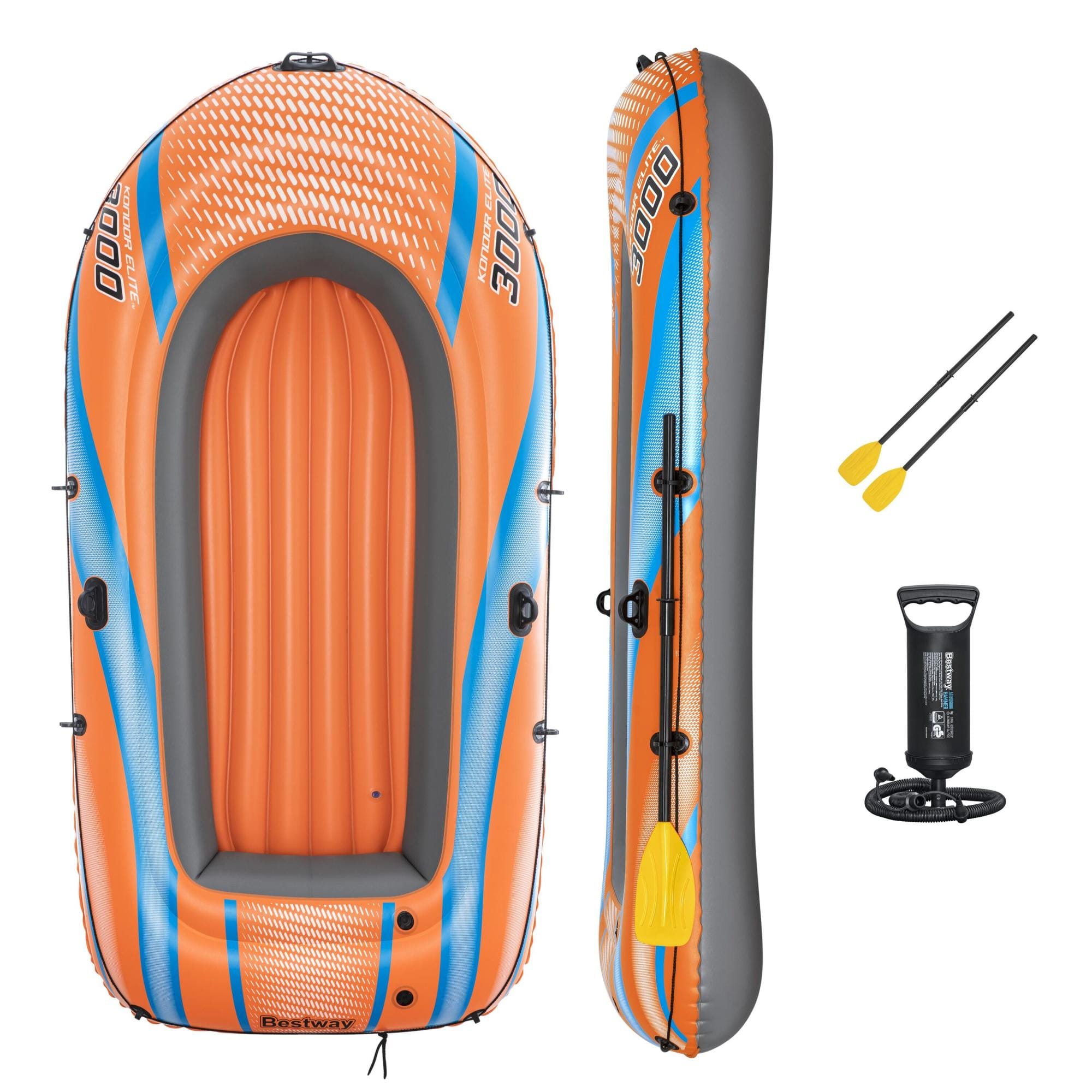Bateaux, paddle et kayak Bateau gonflable Kondor Elite 3000 246 x 122 cm Bestway 1