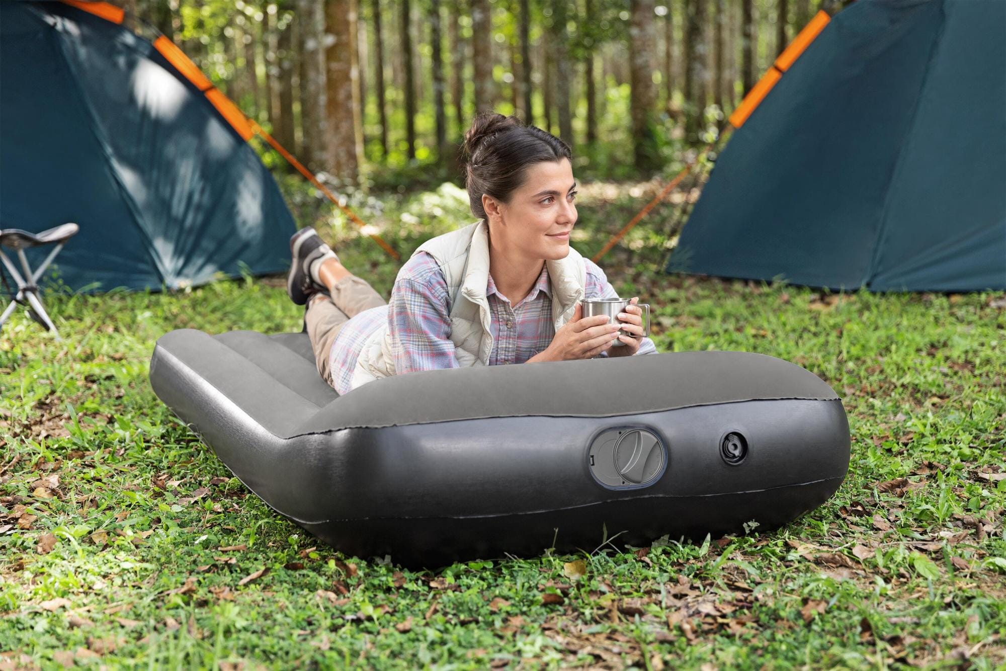 Matelas et mobilier gonflable Matelas gonflable 1 place à pompe électrique USB Bestway 1