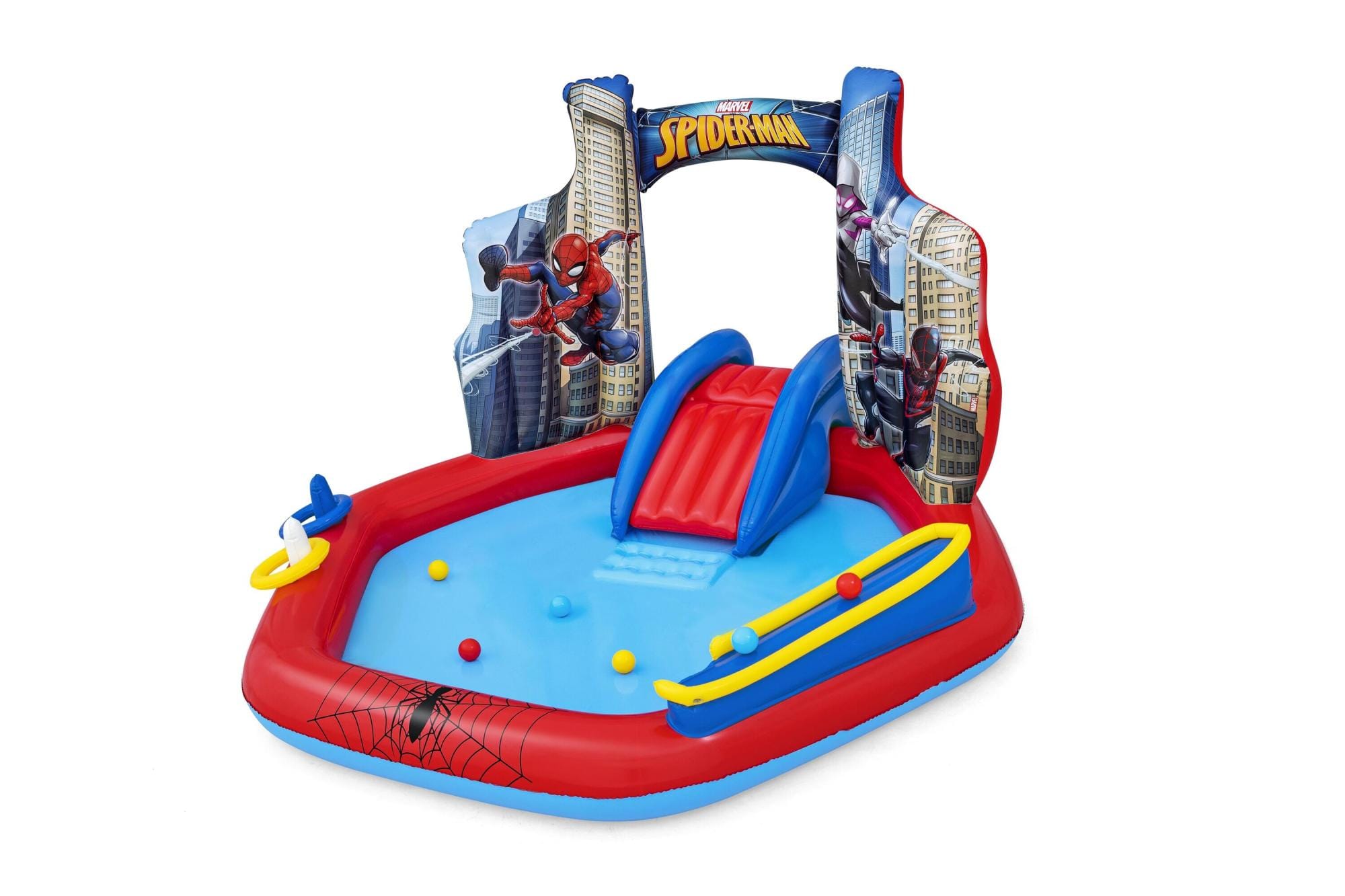 Jeux d'extérieur et trampoline Aire de jeux gonflable Spider-Man™ Bestway 1