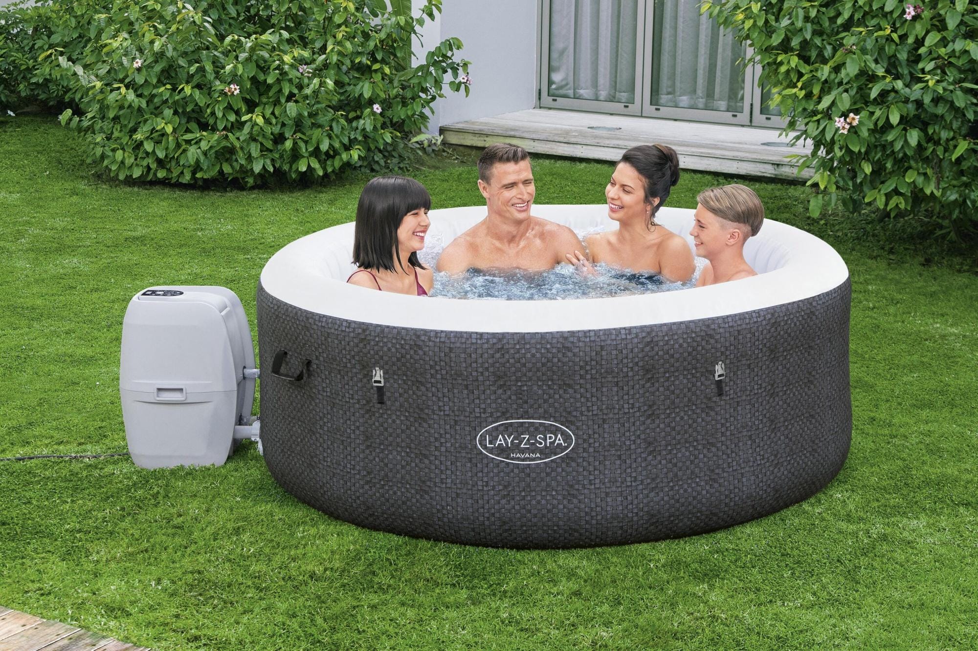 Spa Gonflable Spa gonflable rond Lay-Z-Spa Havana Airjet 2 - 4 personnes Bestway 4