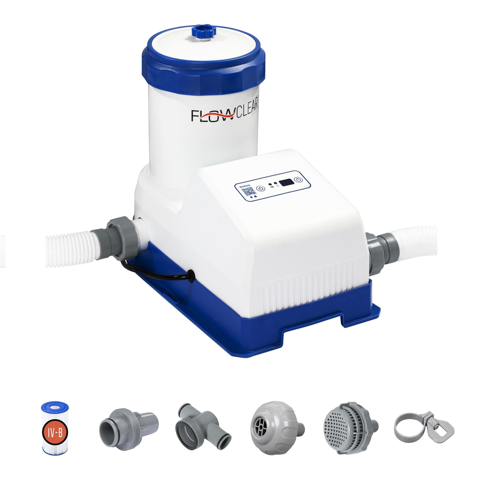 Accessoires Piscine Pompe de filtration tactile intelligente, 7570 L/h, contrôle via application Bestway Smart Hub™ Bestway 1