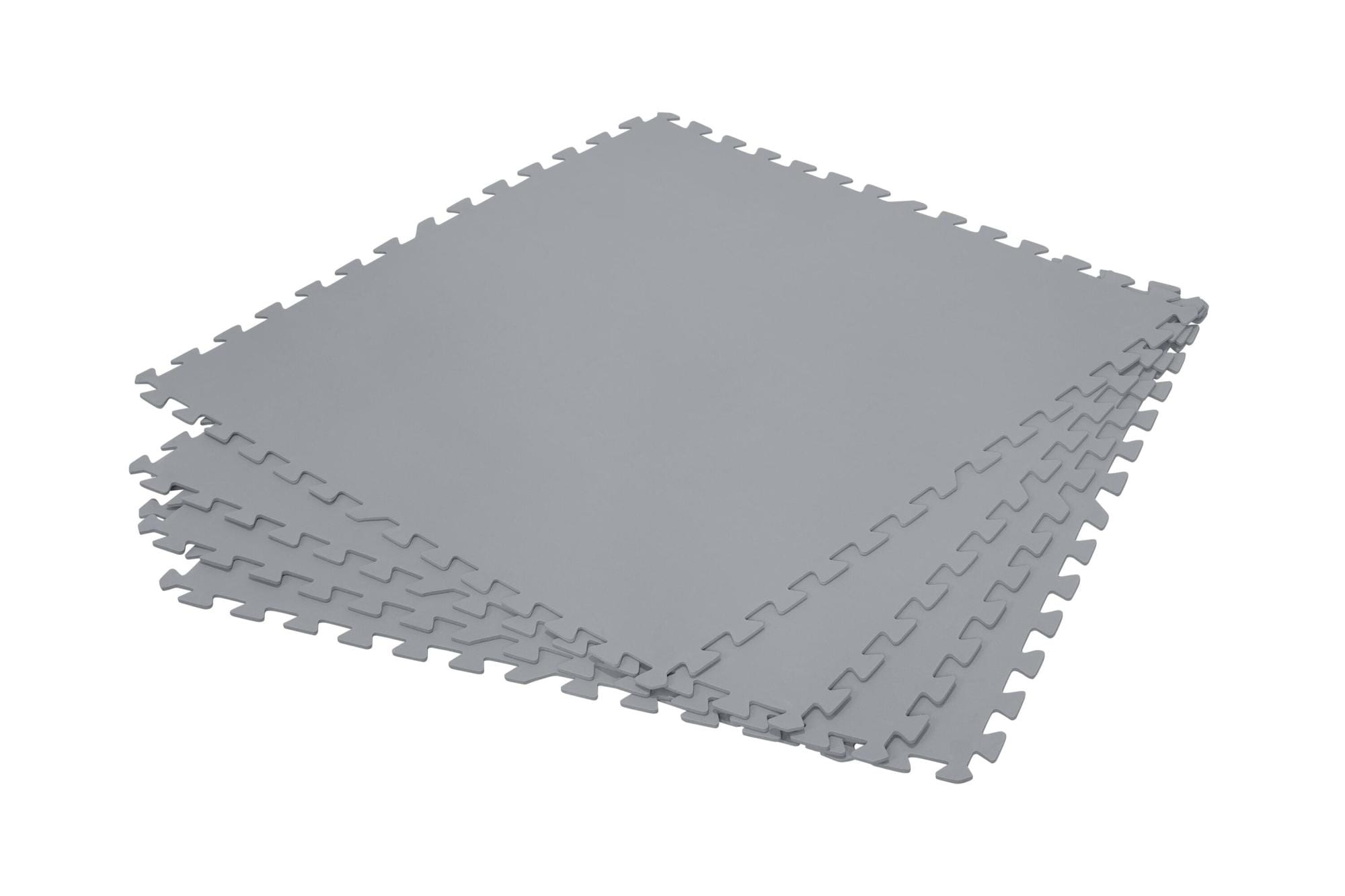 Accessoires Piscine Lot de 9 tapis 78 x 78 cm de protection pré formés  Bestway 1