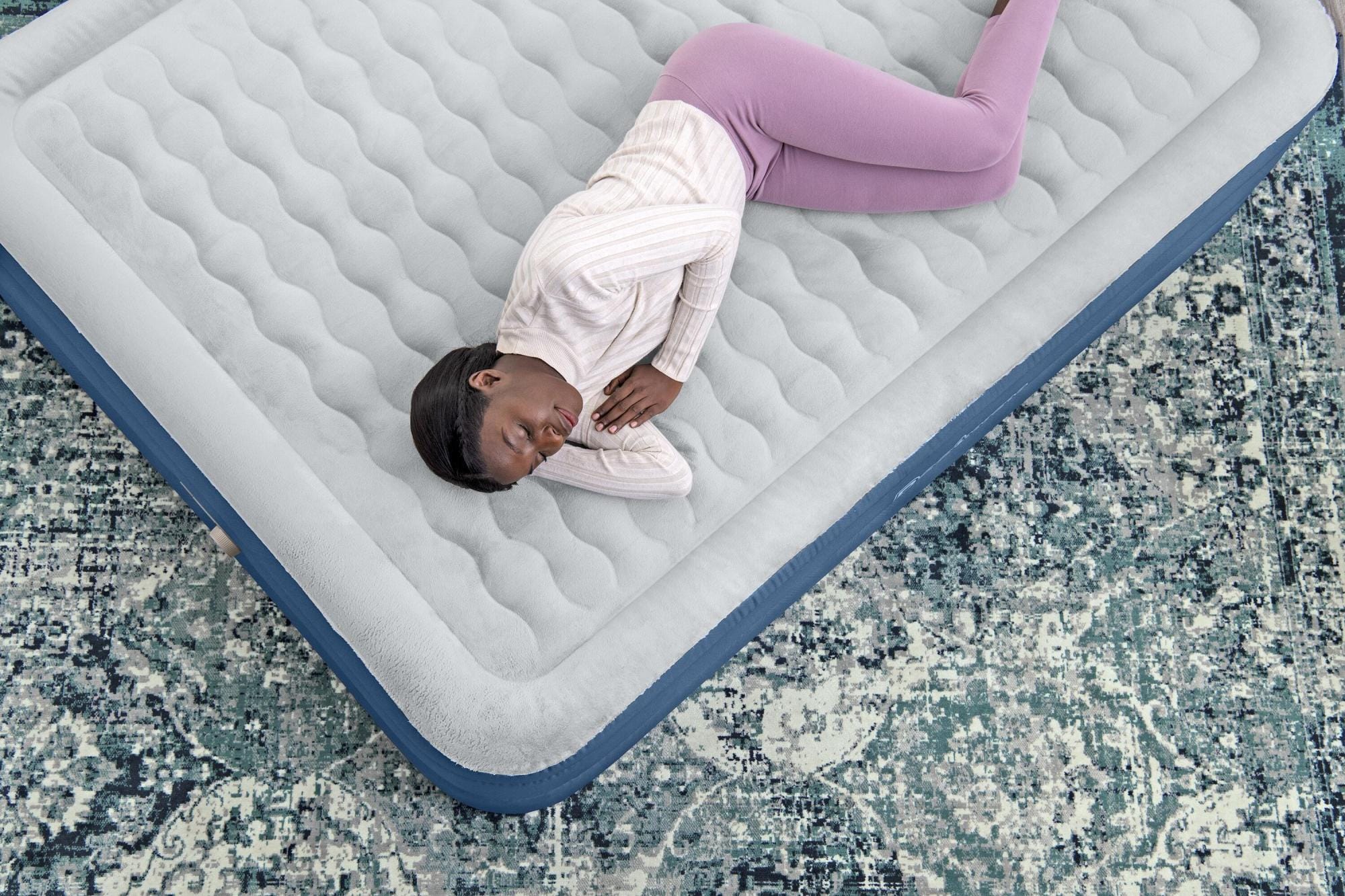Matelas gonflables Lit gonflable 2 places 203x152x46cm avec pompe électrique intégrée Bestway 5