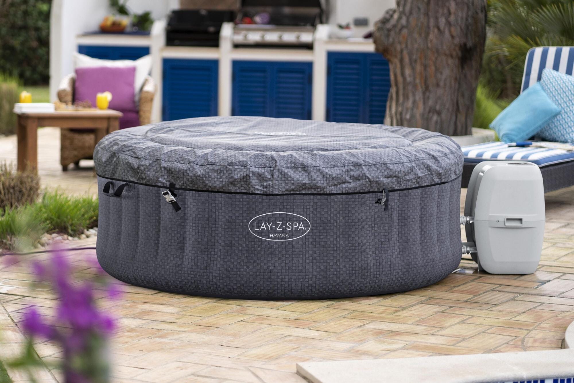 Spa Gonflable Spa gonflable rond Lay-Z-Spa Havana Airjet 2 - 4 personnes Bestway 8