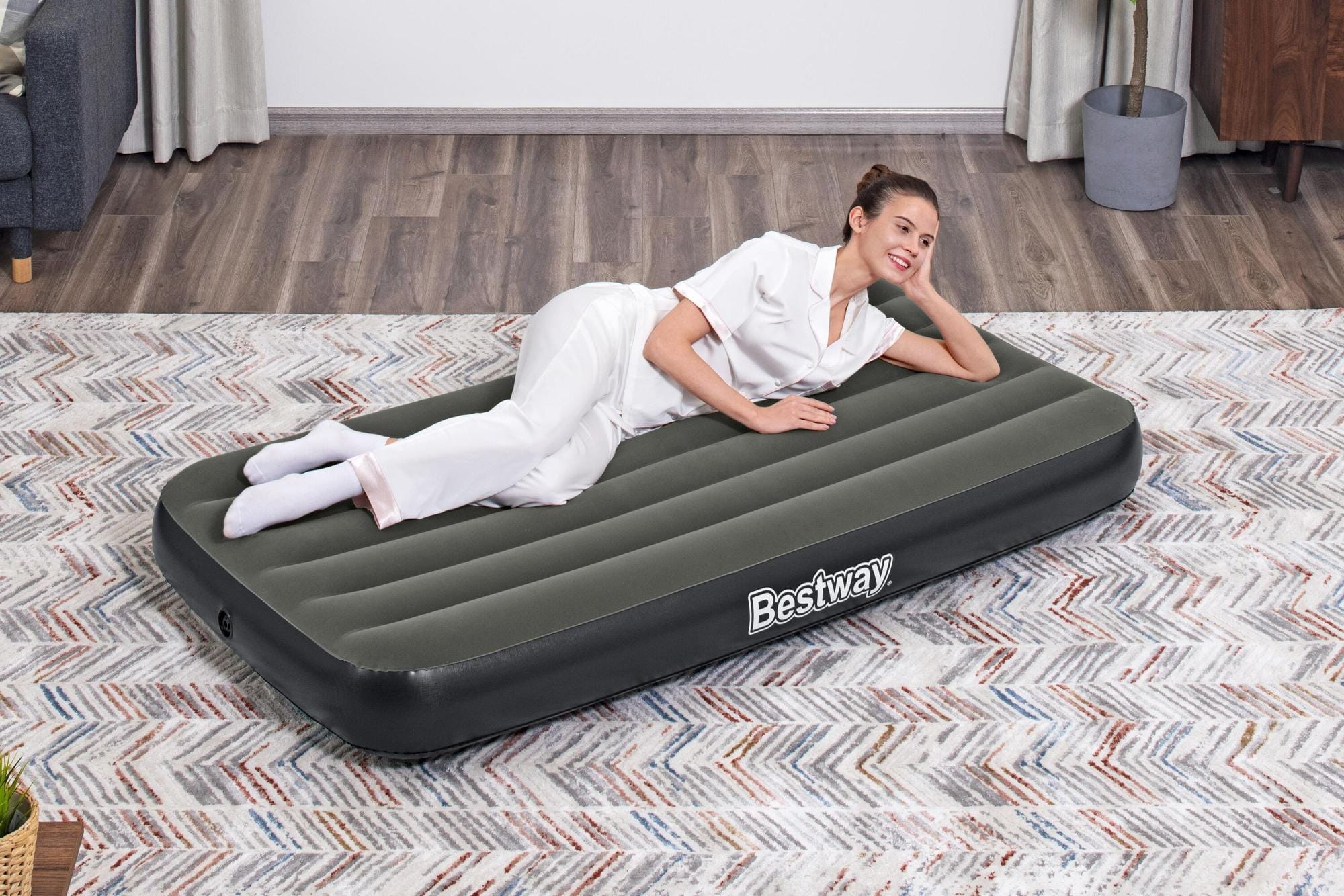 Camping et tente Matelas gonflable 1 place 188 x 99 x 25 cm Bestway 1