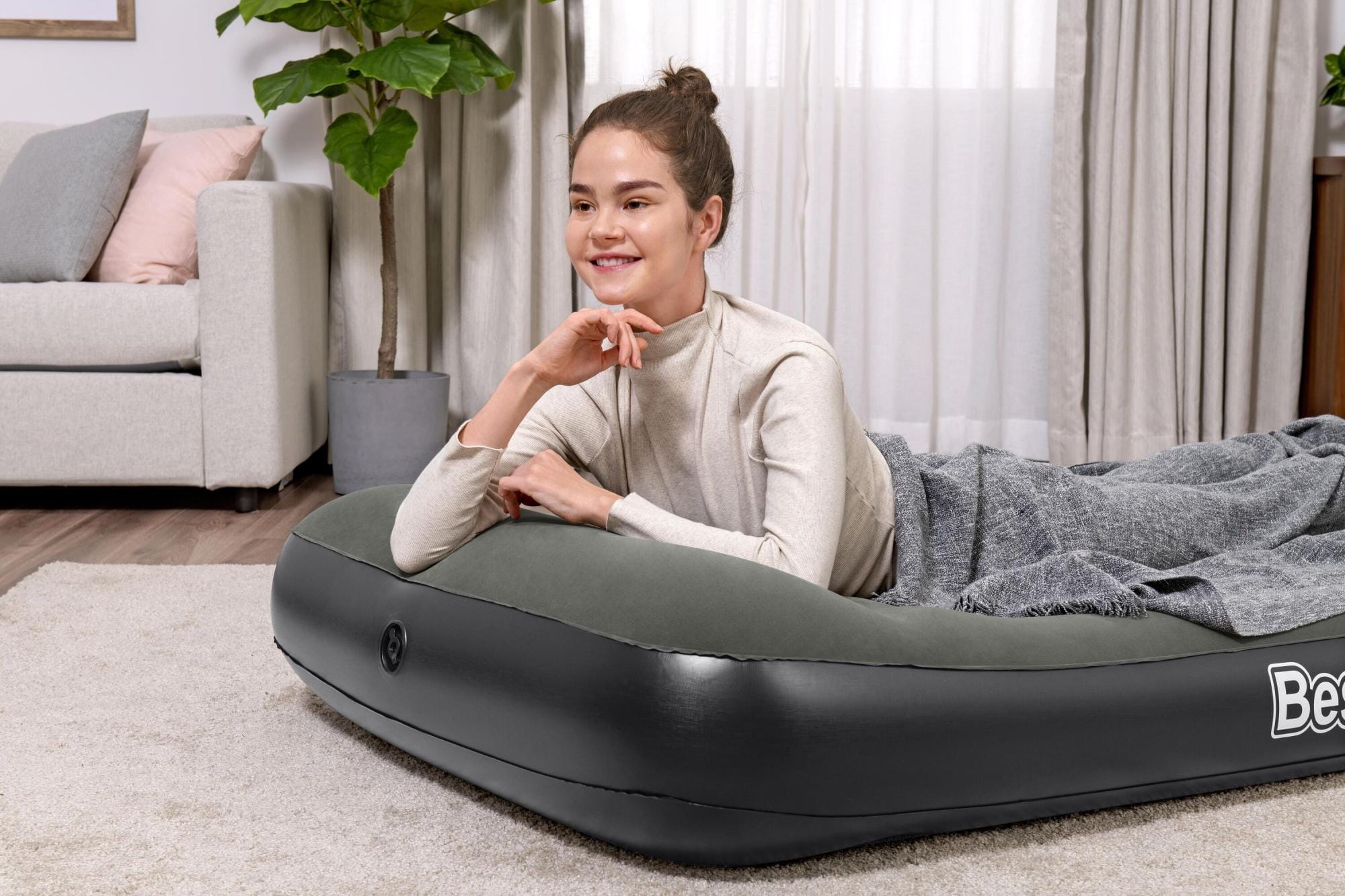 Camping et tente Matelas gonflable camping 1 place 188 x 99 x 30 cm Bestway 14