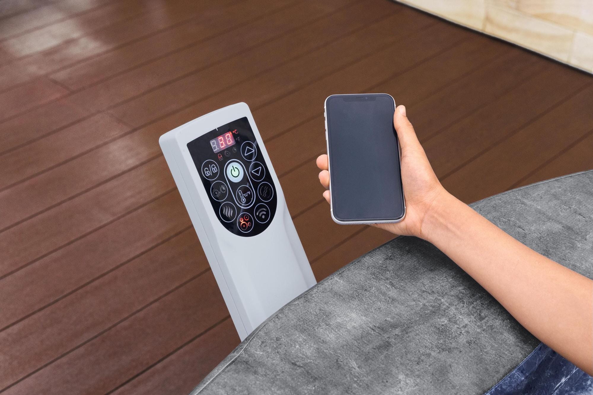 Spa Gonflable Spa gonflable rond Carrara Smart AirJet EnergySense 4 - 6 places Bestway 5