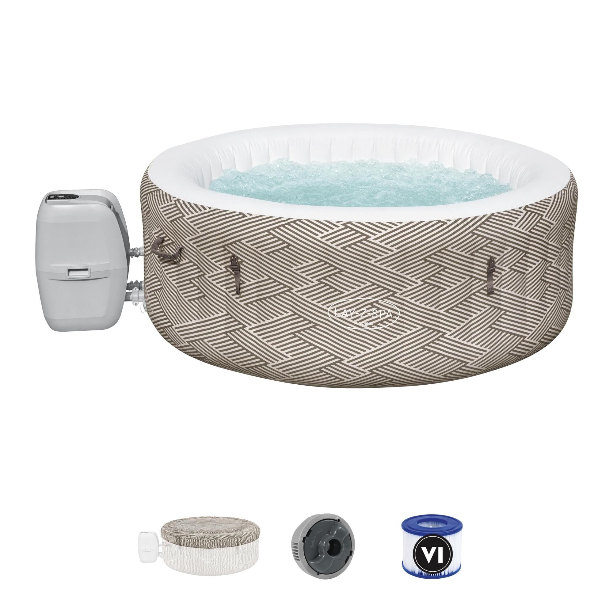 Spa Gonflable Spa gonflable rond Lay-Z-Spa Madrid Airjet 2 - 4 personnes Bestway 3